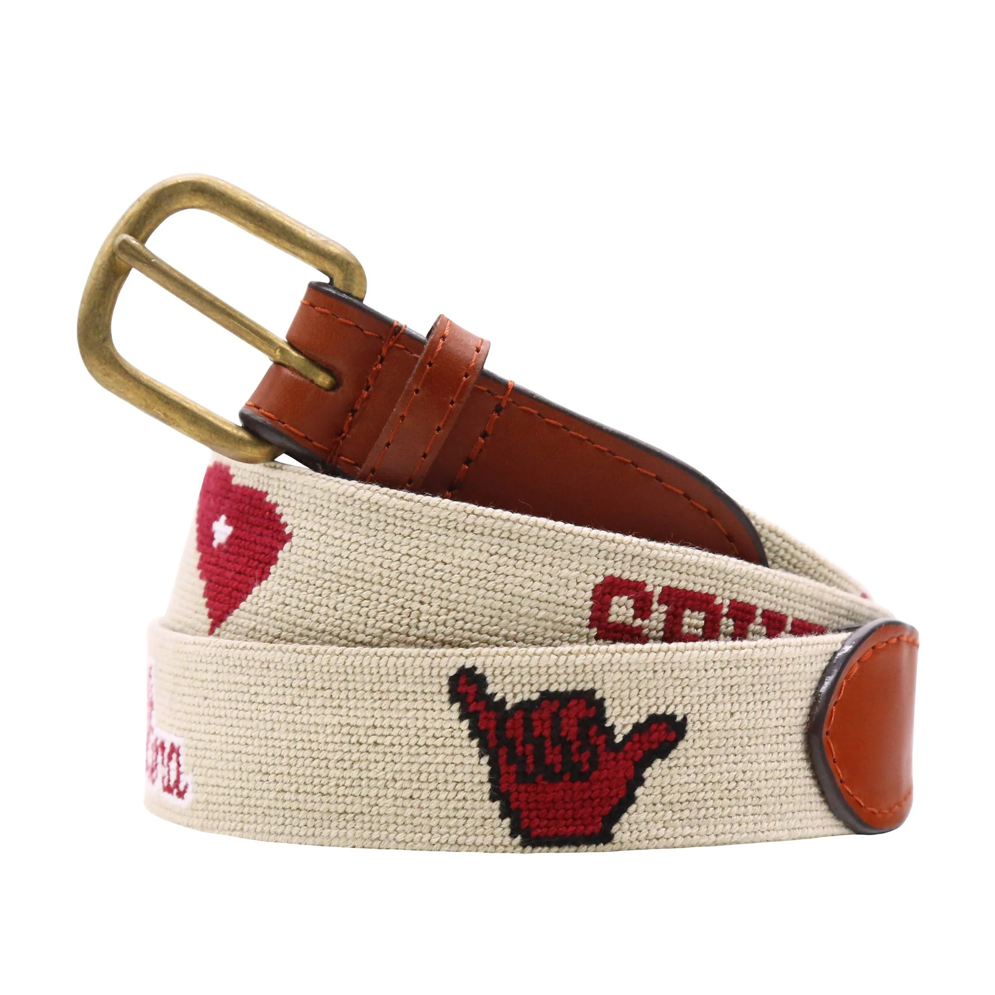 Monogrammed South Carolina Life Belt (Light Khaki)