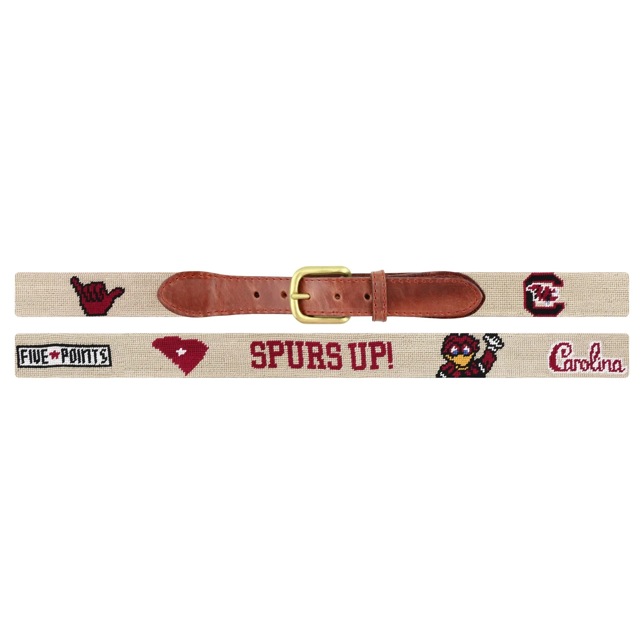 Monogrammed South Carolina Life Belt (Light Khaki) - Image 2