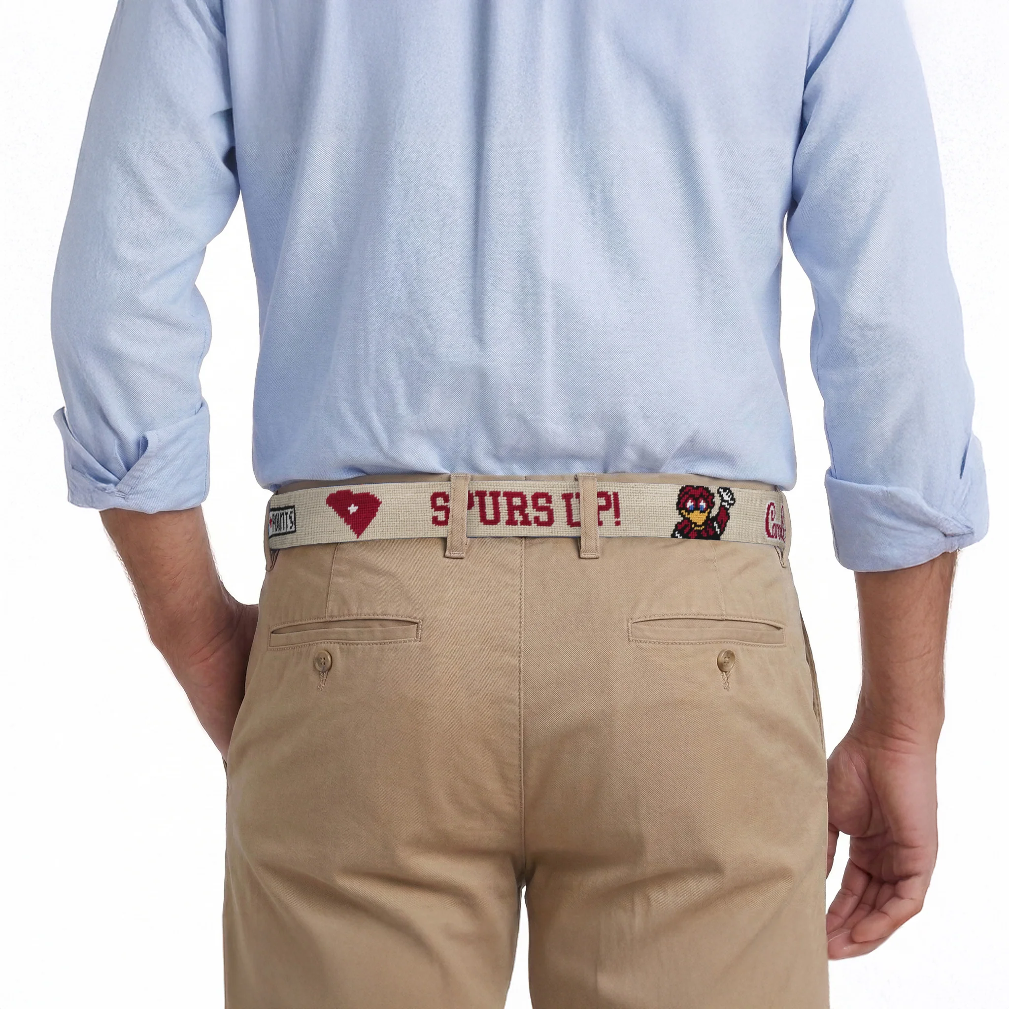 Monogrammed South Carolina Life Belt (Light Khaki) - Image 5