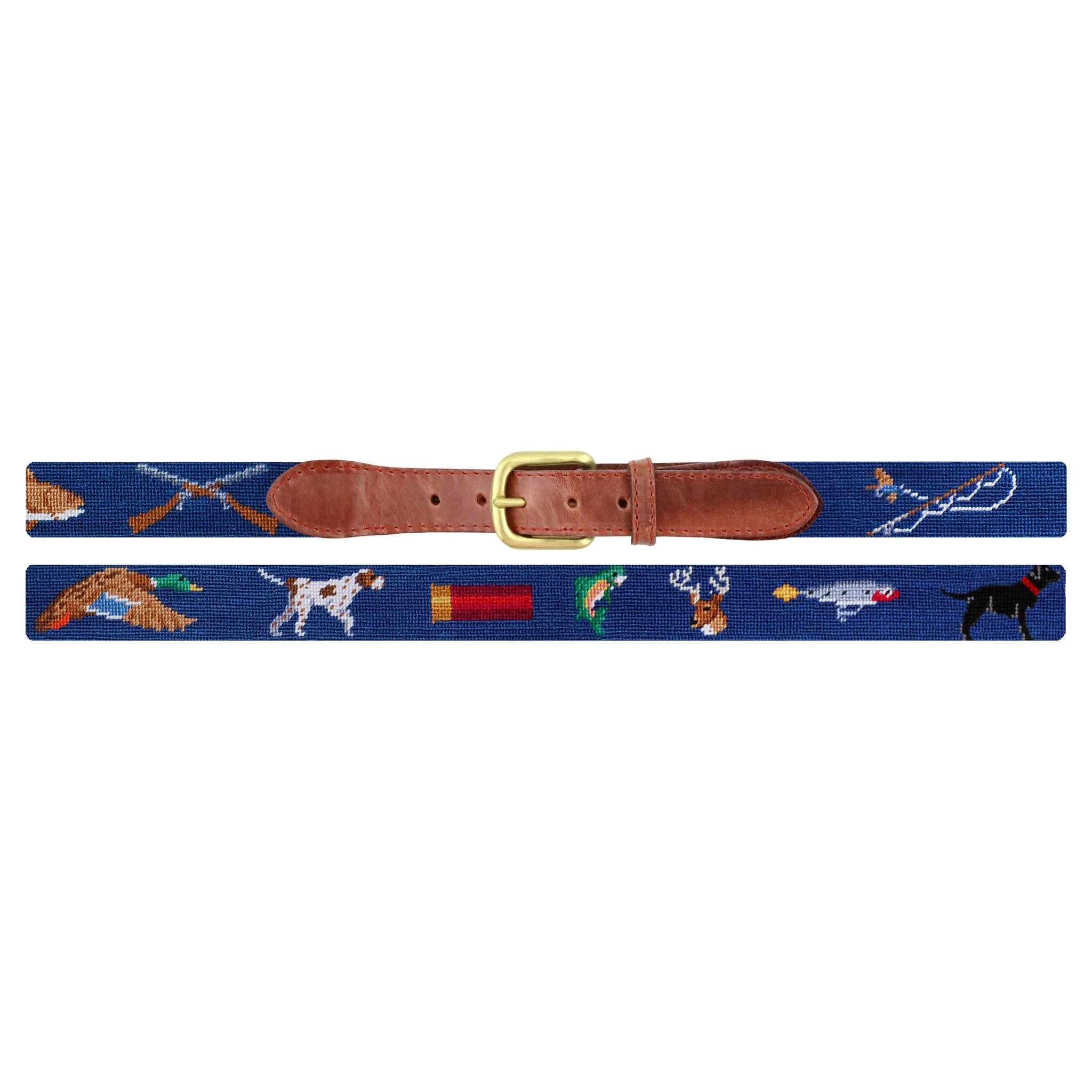Monogrammed Southern Sportsman Belt (Classic Navy) - Image 2