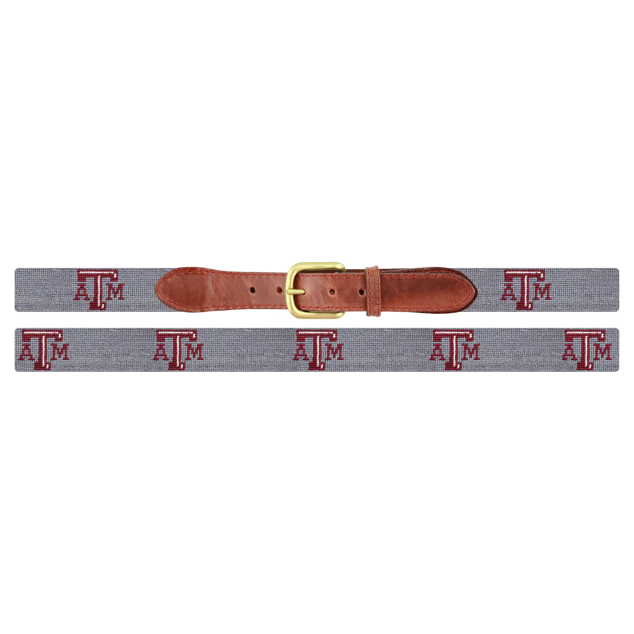 Monogrammed Texas A&M Belt (Grey) - Image 2