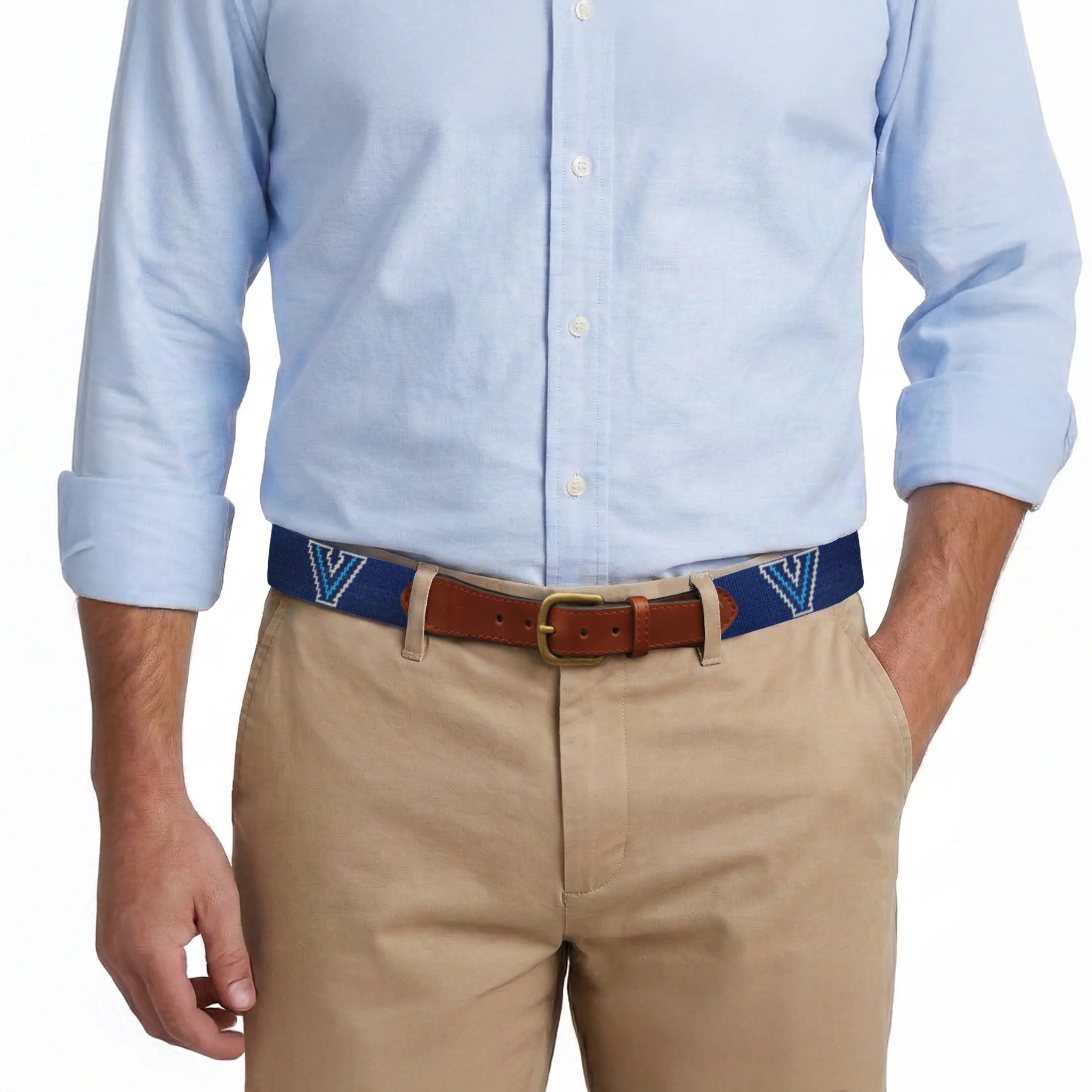 Villanova Belt (Classic Navy) - Image 4