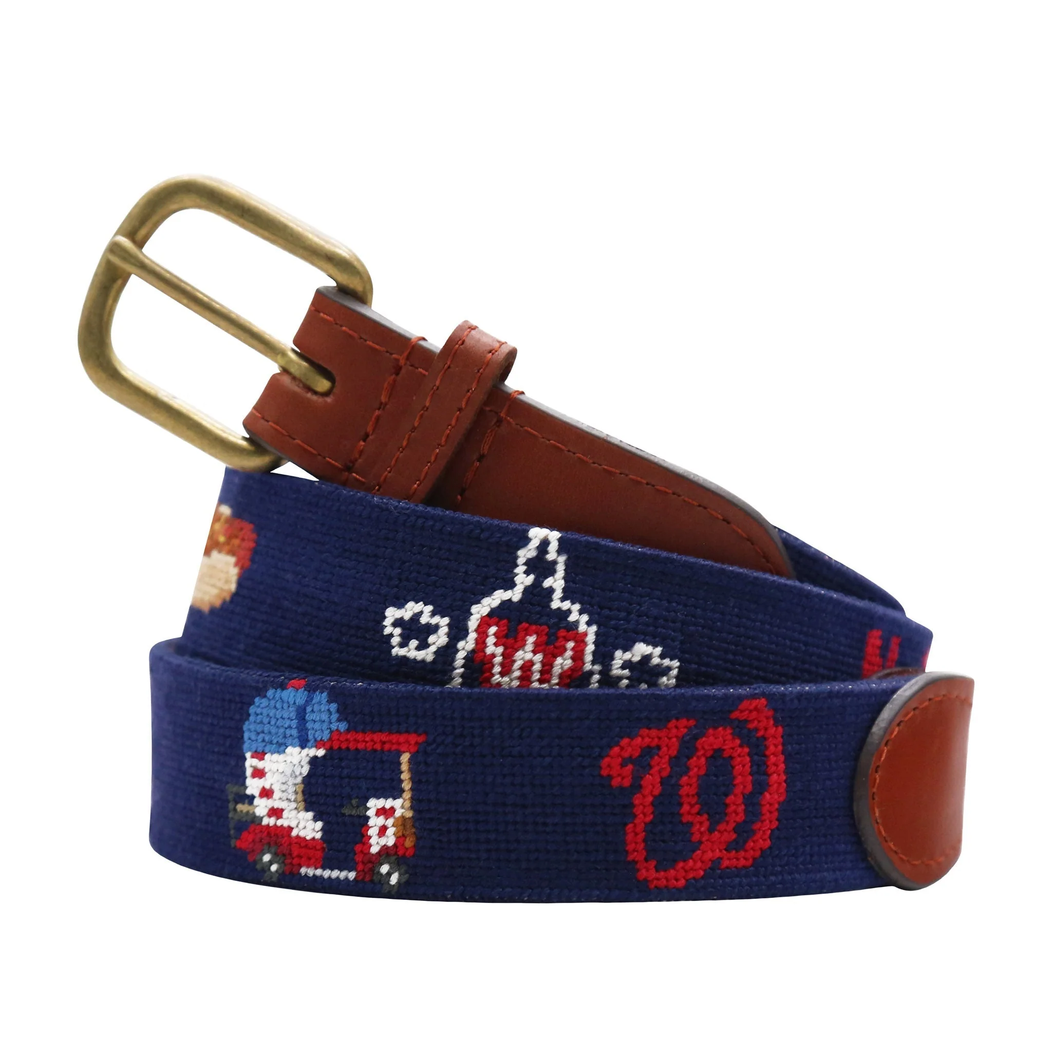 Monogrammed Washington Nationals Life Belt (Dark Navy)