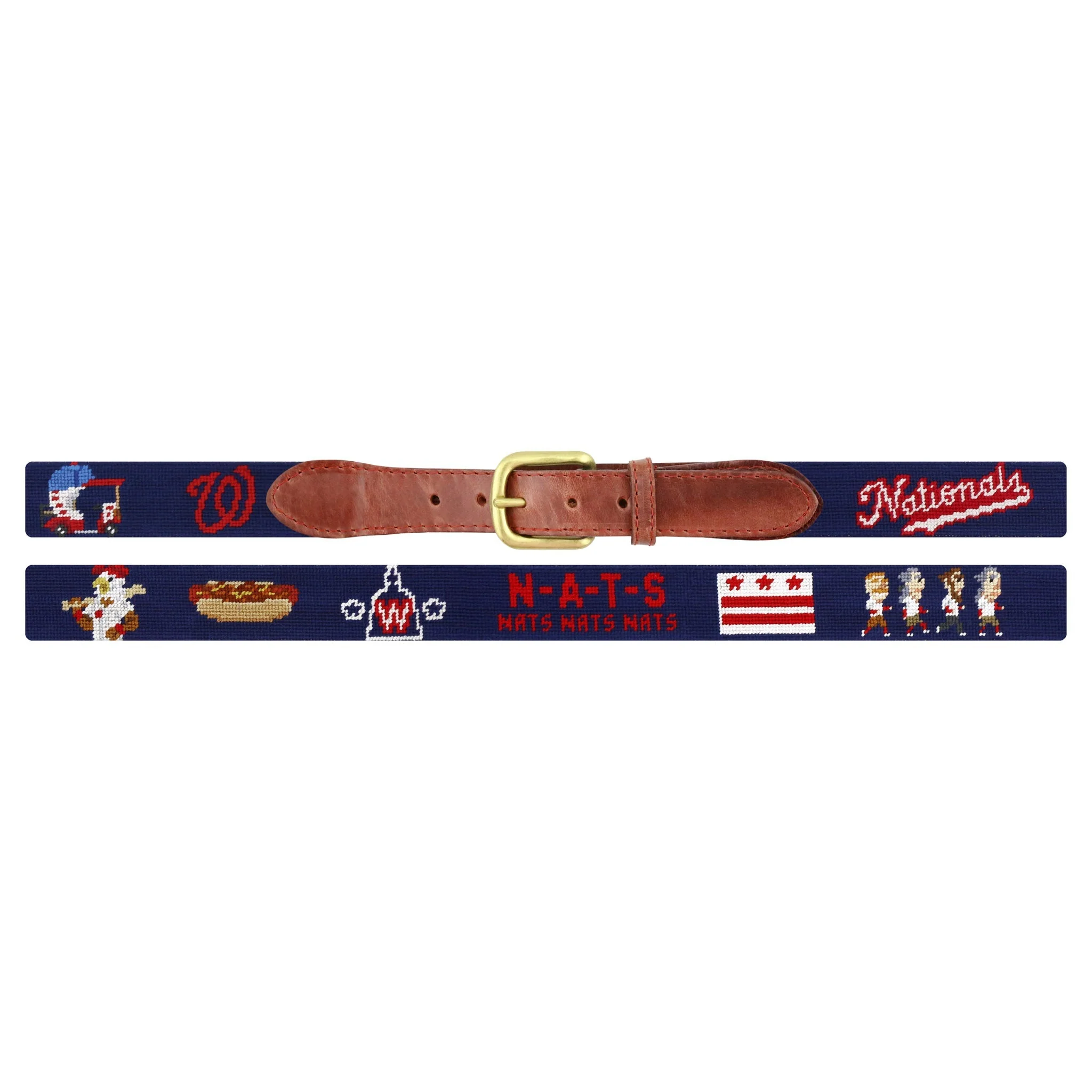 Monogrammed Washington Nationals Life Belt (Dark Navy) - Image 2