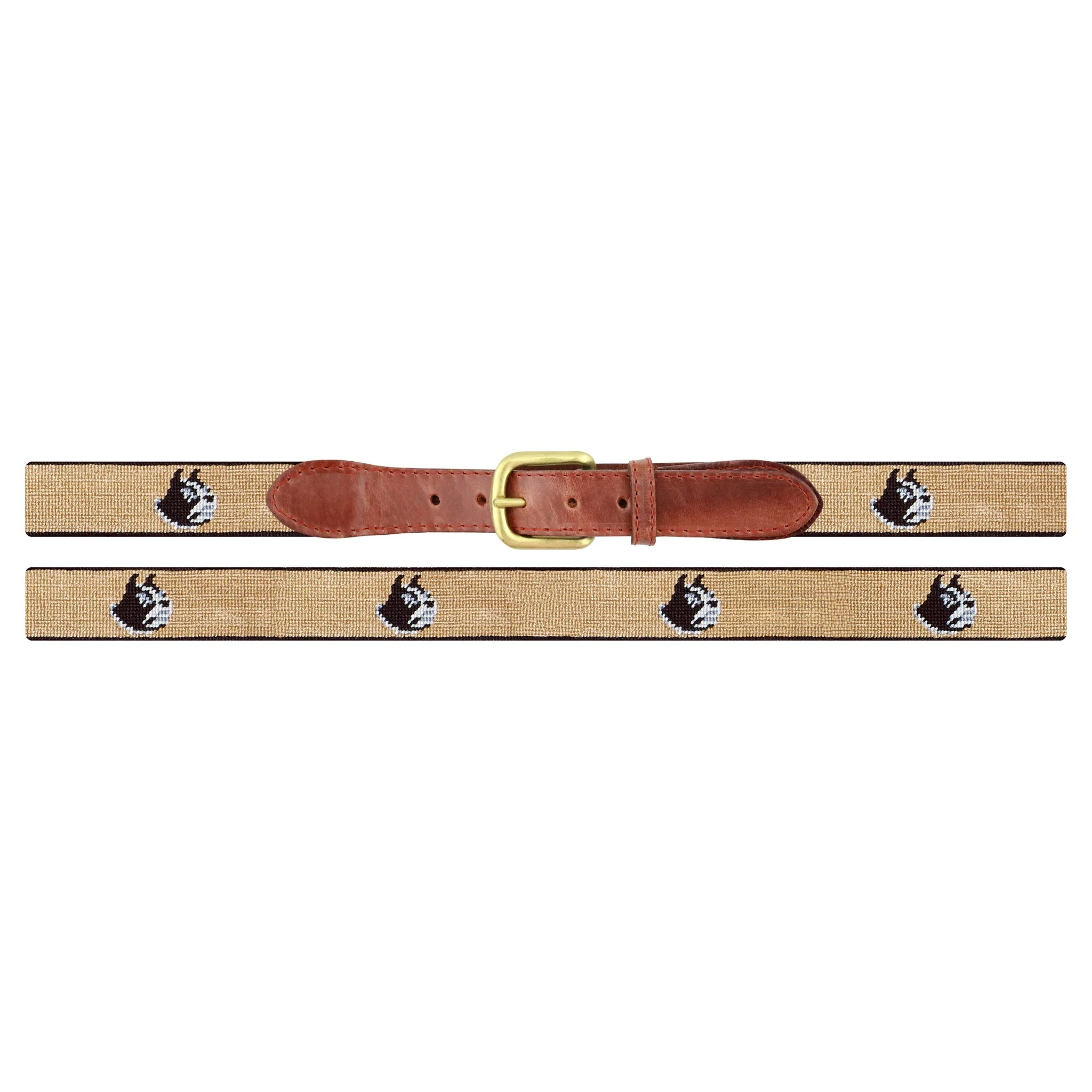 Monogrammed Wofford Belt (Gold) - Image 2