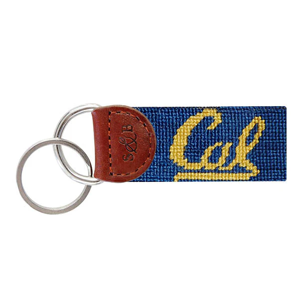 Monogrammed UC Berkeley Key Fob