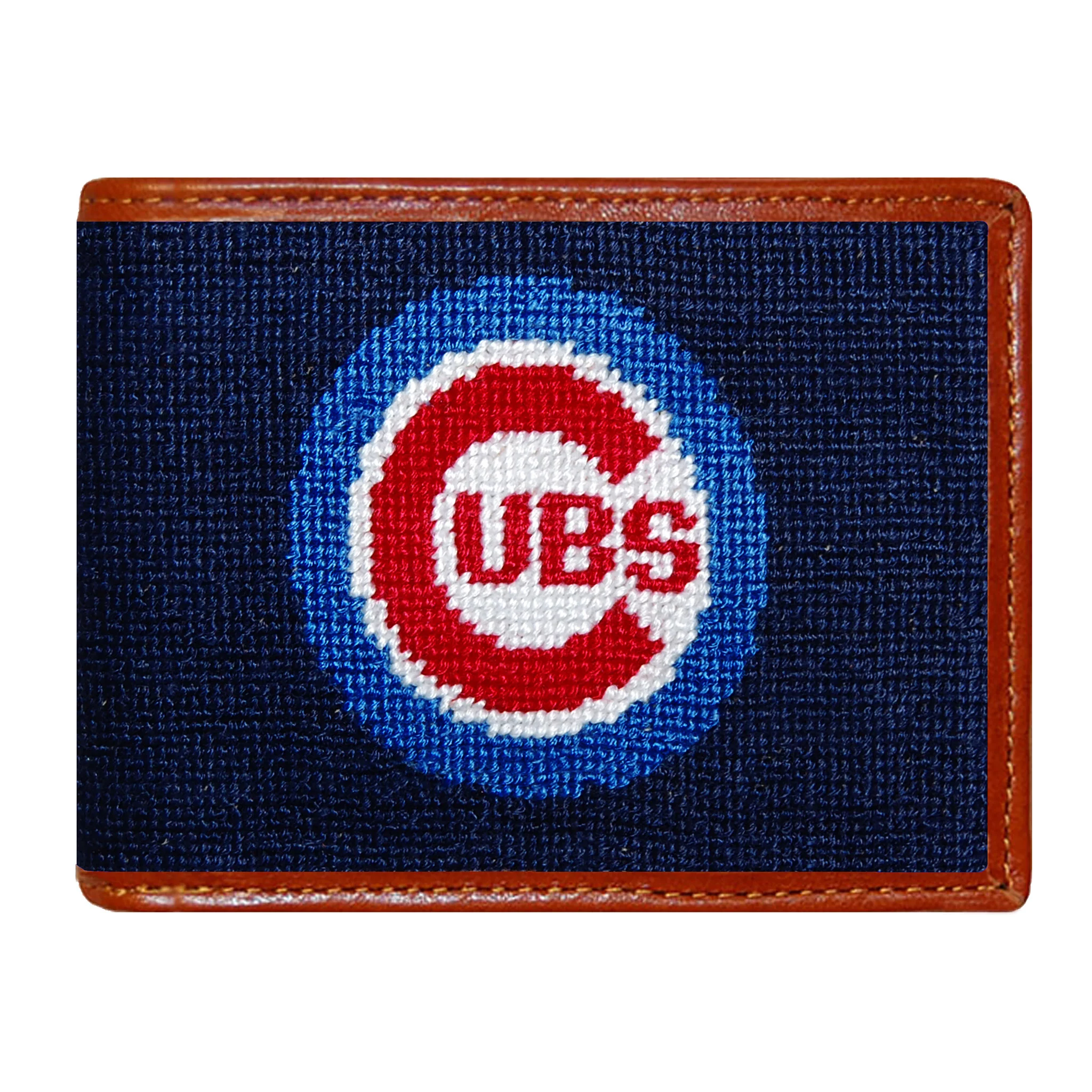 Monogrammed Chicago Cubs Wallet