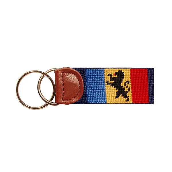 Monogrammed Delta Kappa Epsilon Key Fob