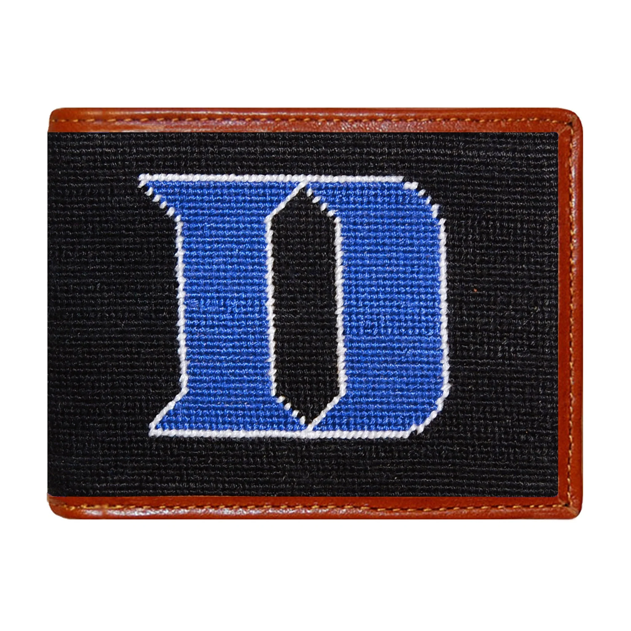 Monogrammed Duke D Wallet (Black)