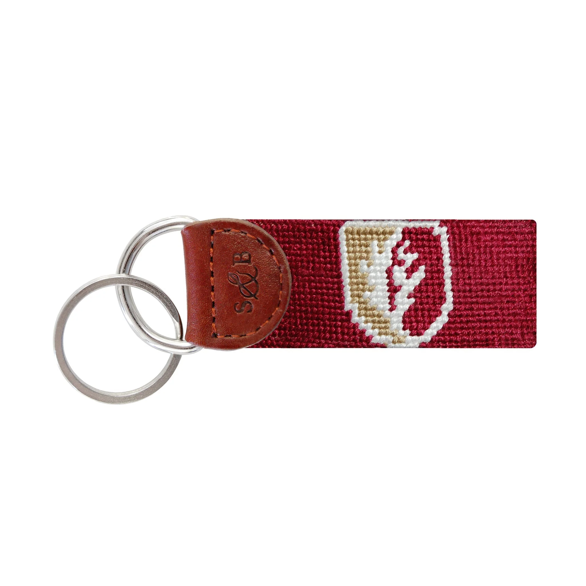 Monogrammed Elon Key Fob