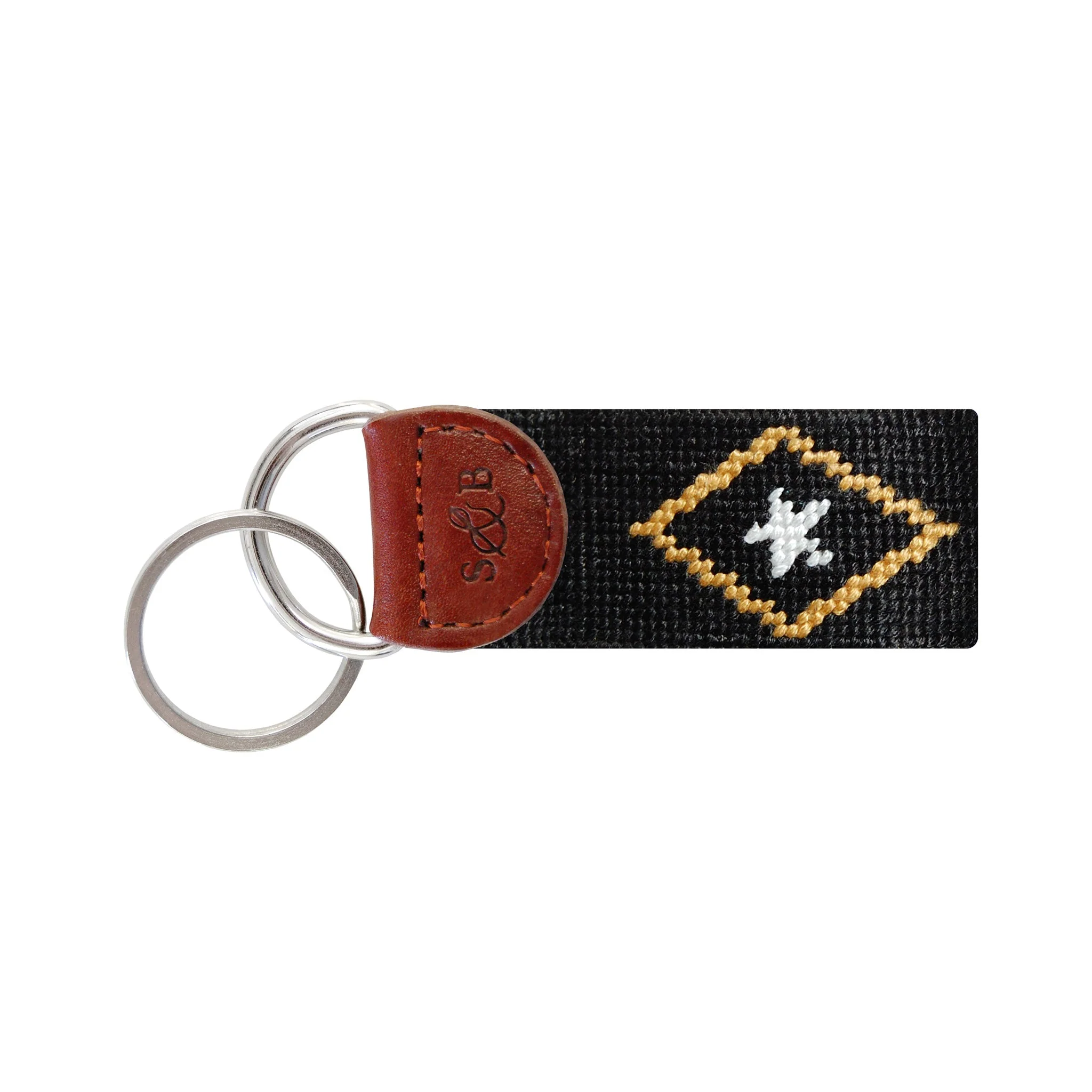 Monogrammed FIJI Key Fob