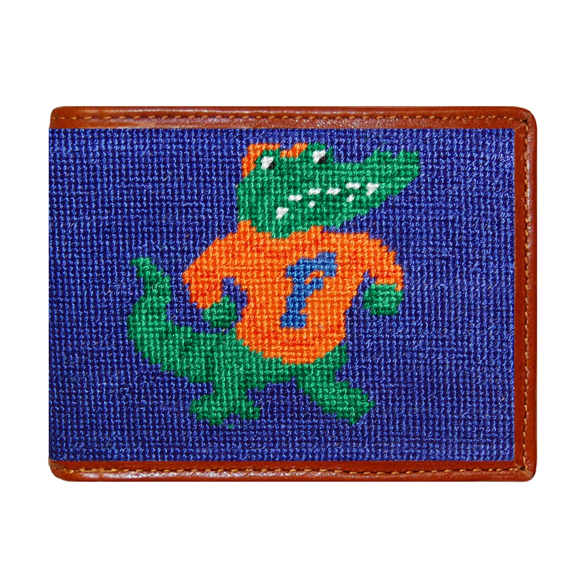 Monogrammed University of Florida Albert Wallet (Royal)
