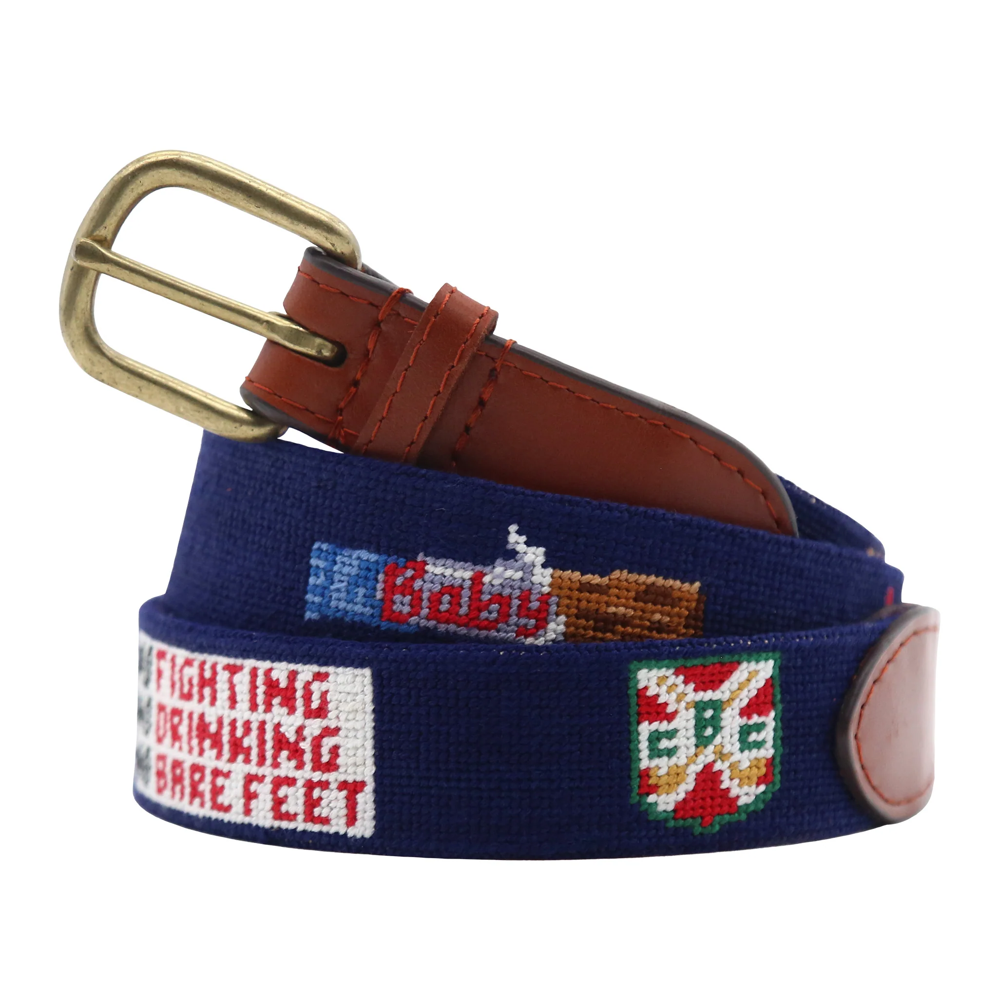 Monogrammed Gopher Golf Life Belt (Dark Navy)