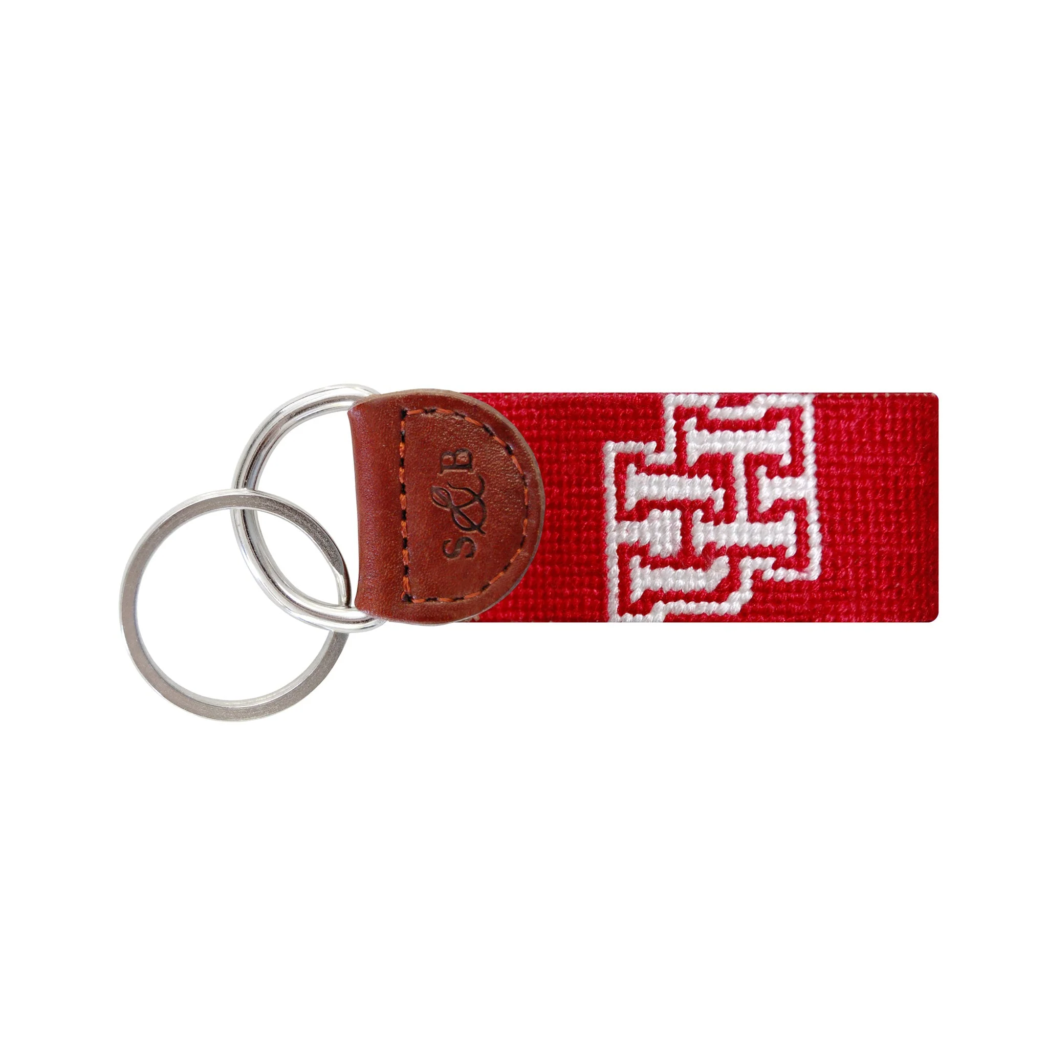 Monogrammed University of Houston Key Fob