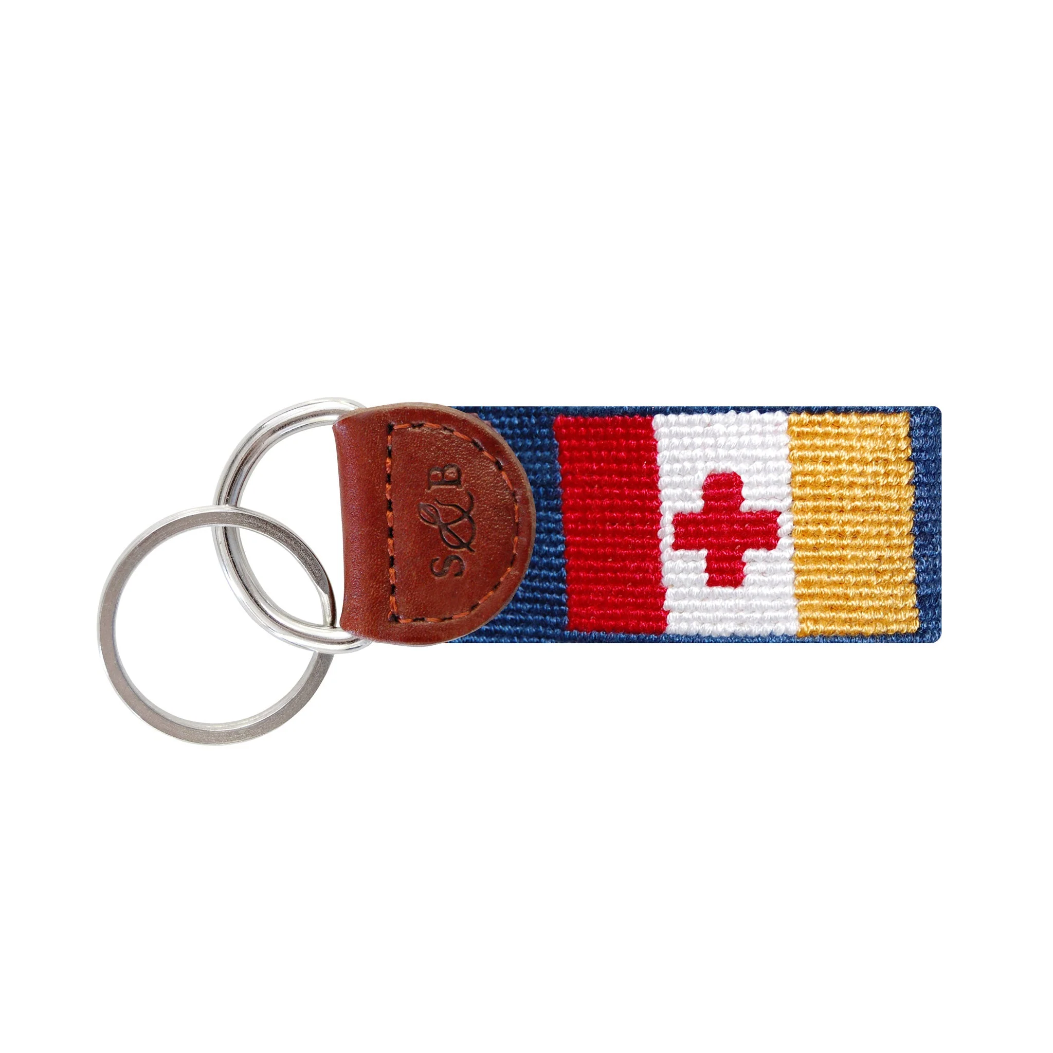 Monogrammed Kappa Alpha Order Key Fob