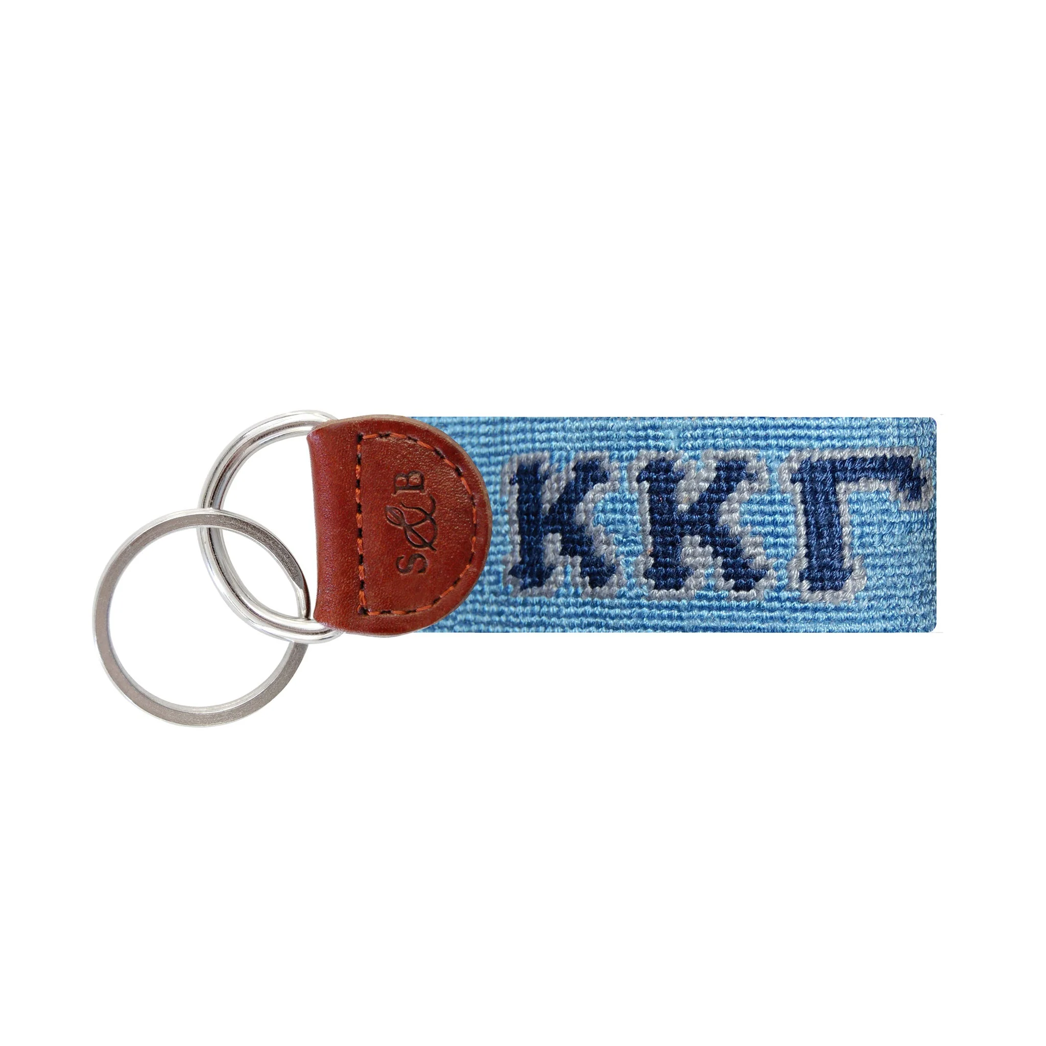 Monogrammed Kappa Kappa Gamma Key Fob