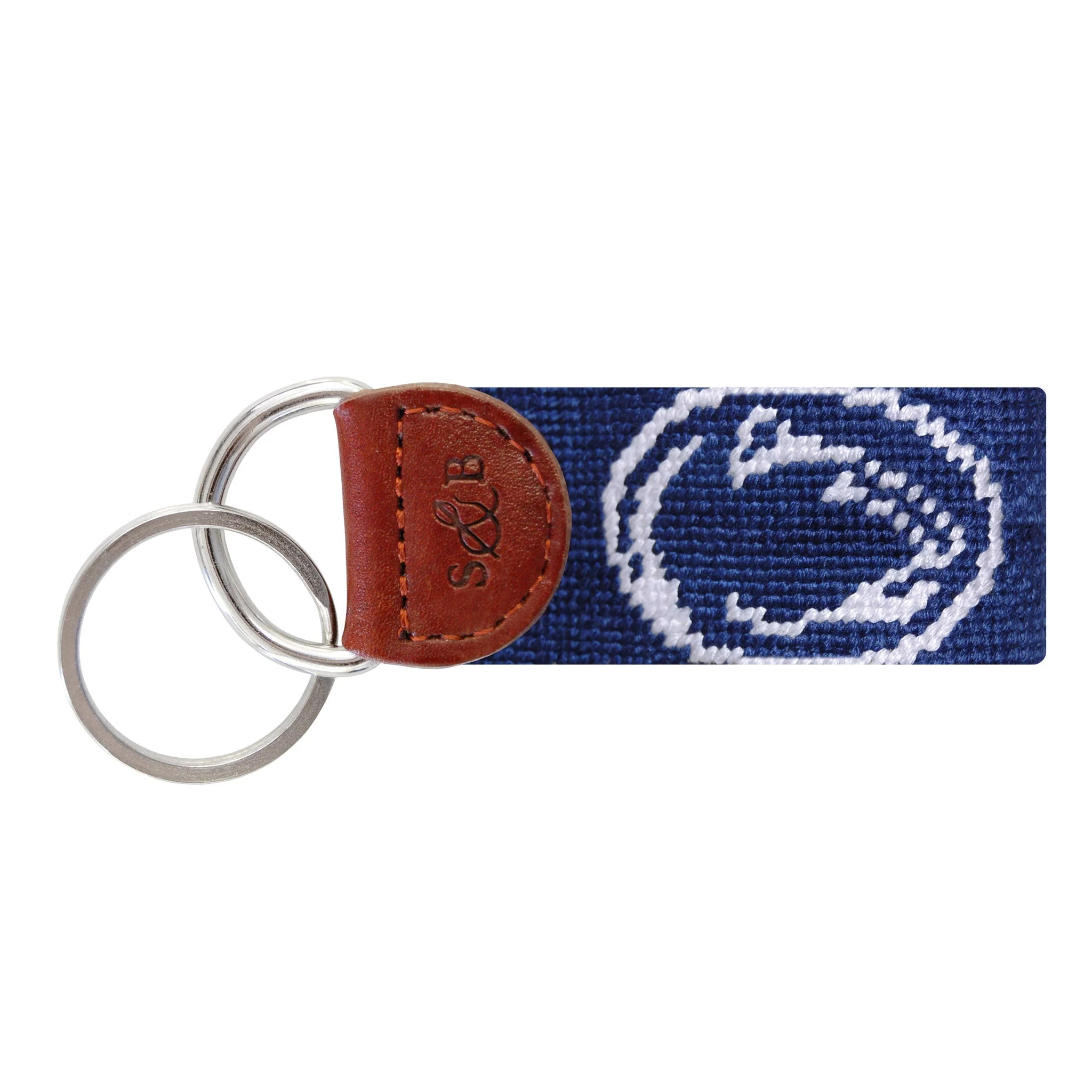 Monogrammed Penn State Key Fob