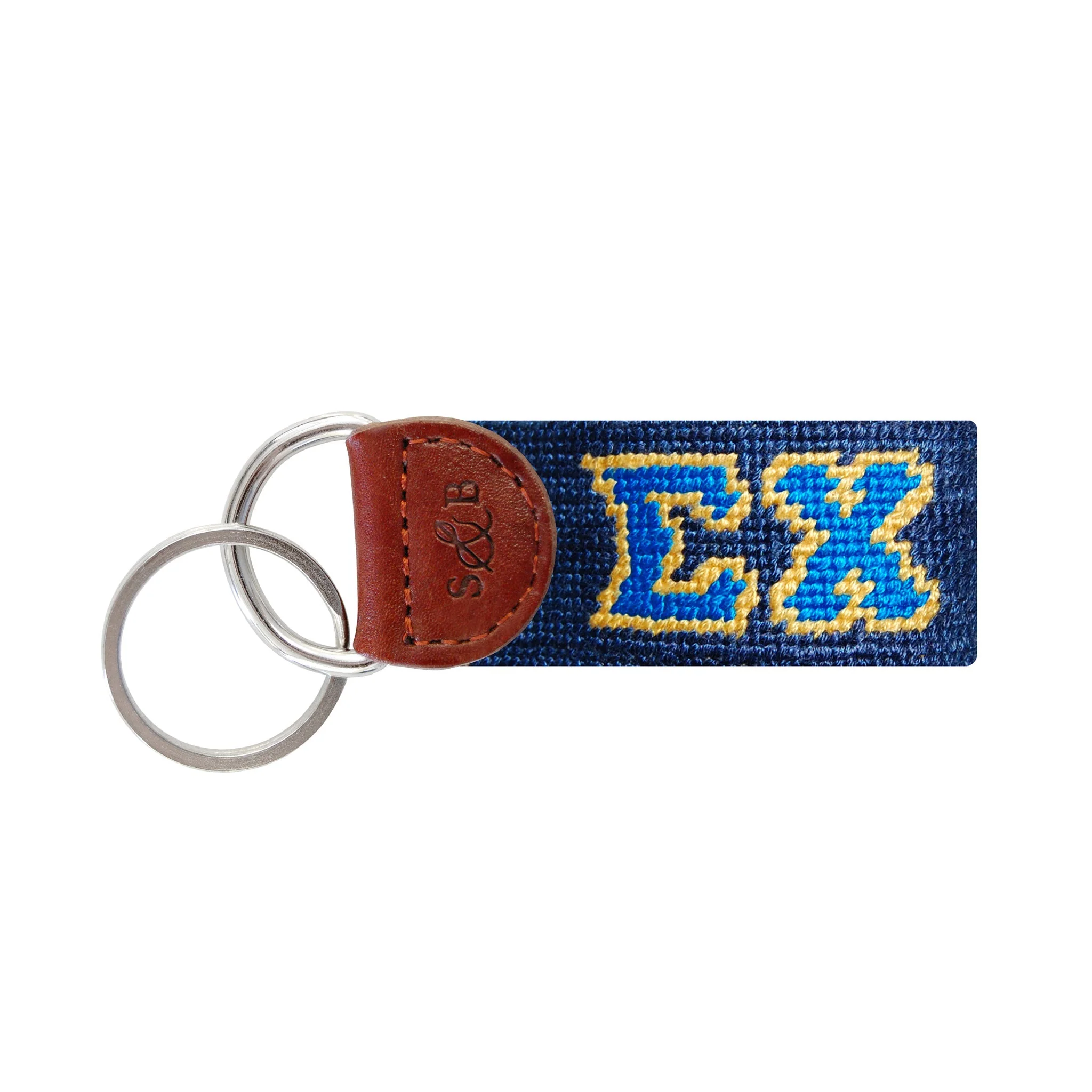 Monogrammed Sigma Chi Key Fob