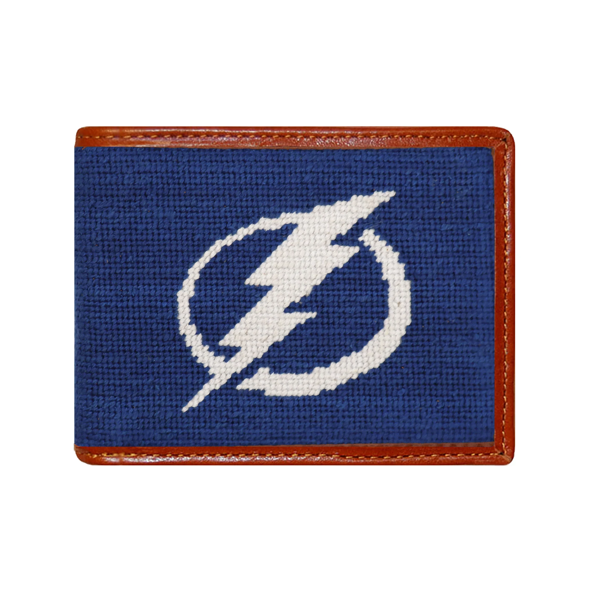 Monogrammed Tampa Bay Lightning Wallet (Classic Navy)