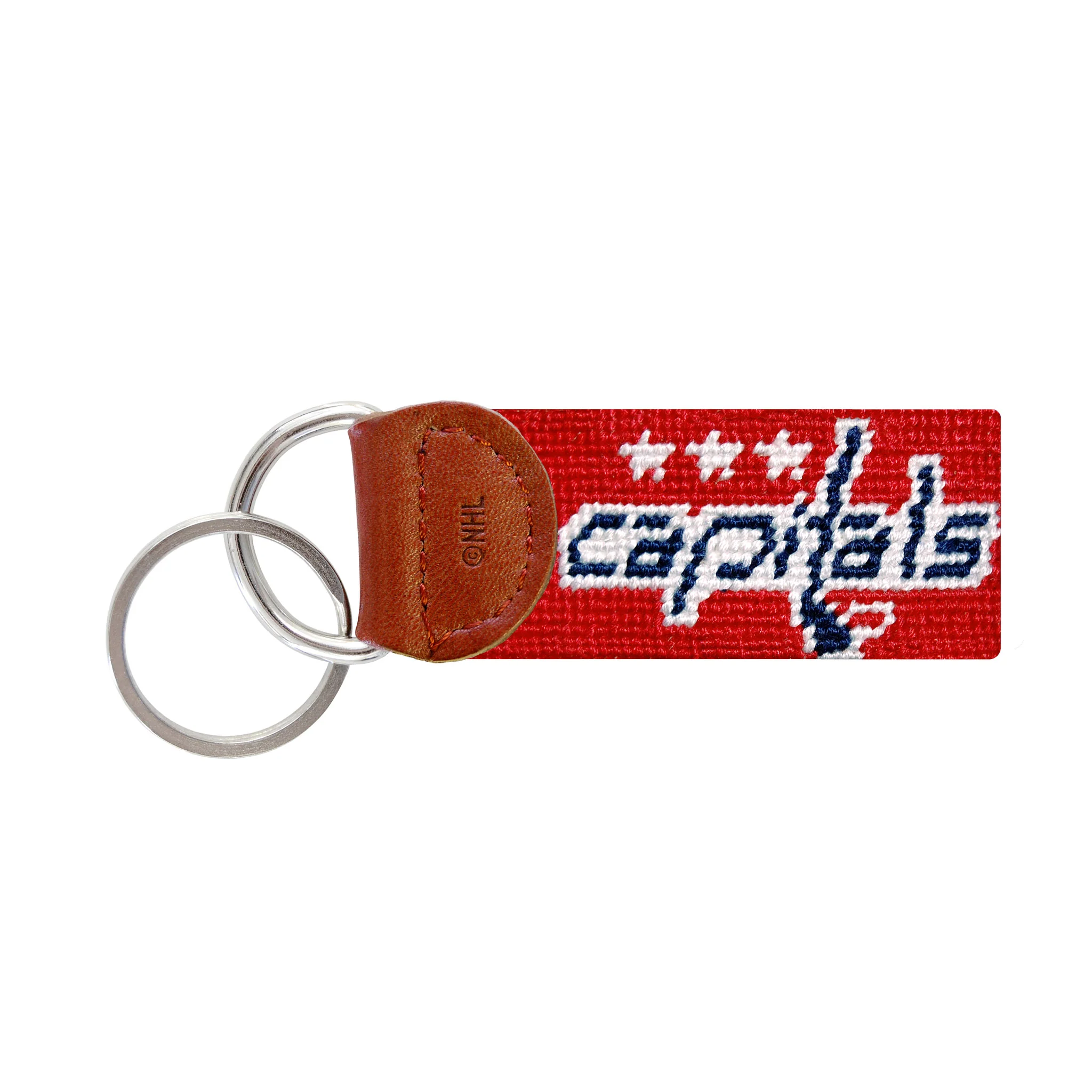 Monogrammed Washington Capitals Key Fob