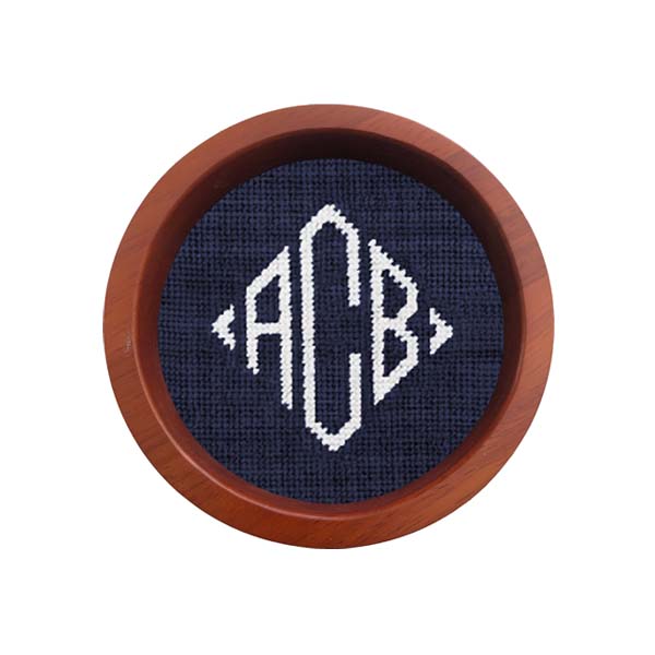 Monogrammed Wine Bottle Coaster - Image 4