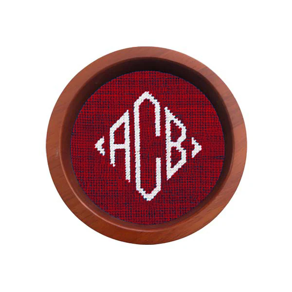 Monogrammed Wine Bottle Coaster - Image 8