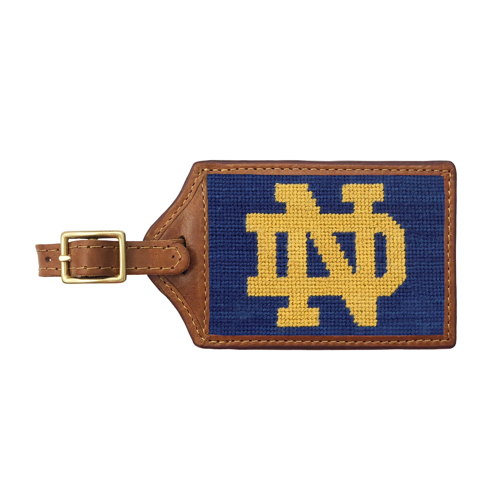 Notre Dame ND Luggage Tag (Classic Navy)