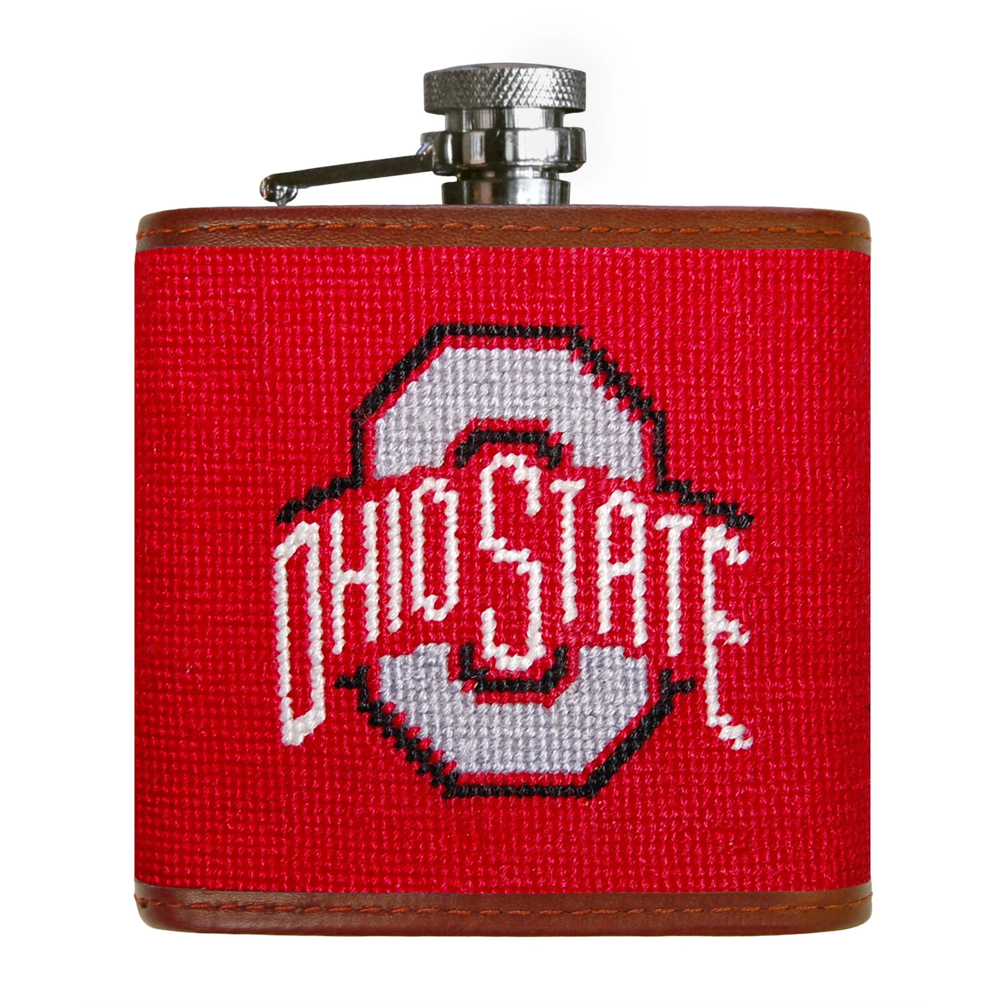 Ohio State Flask (Red)