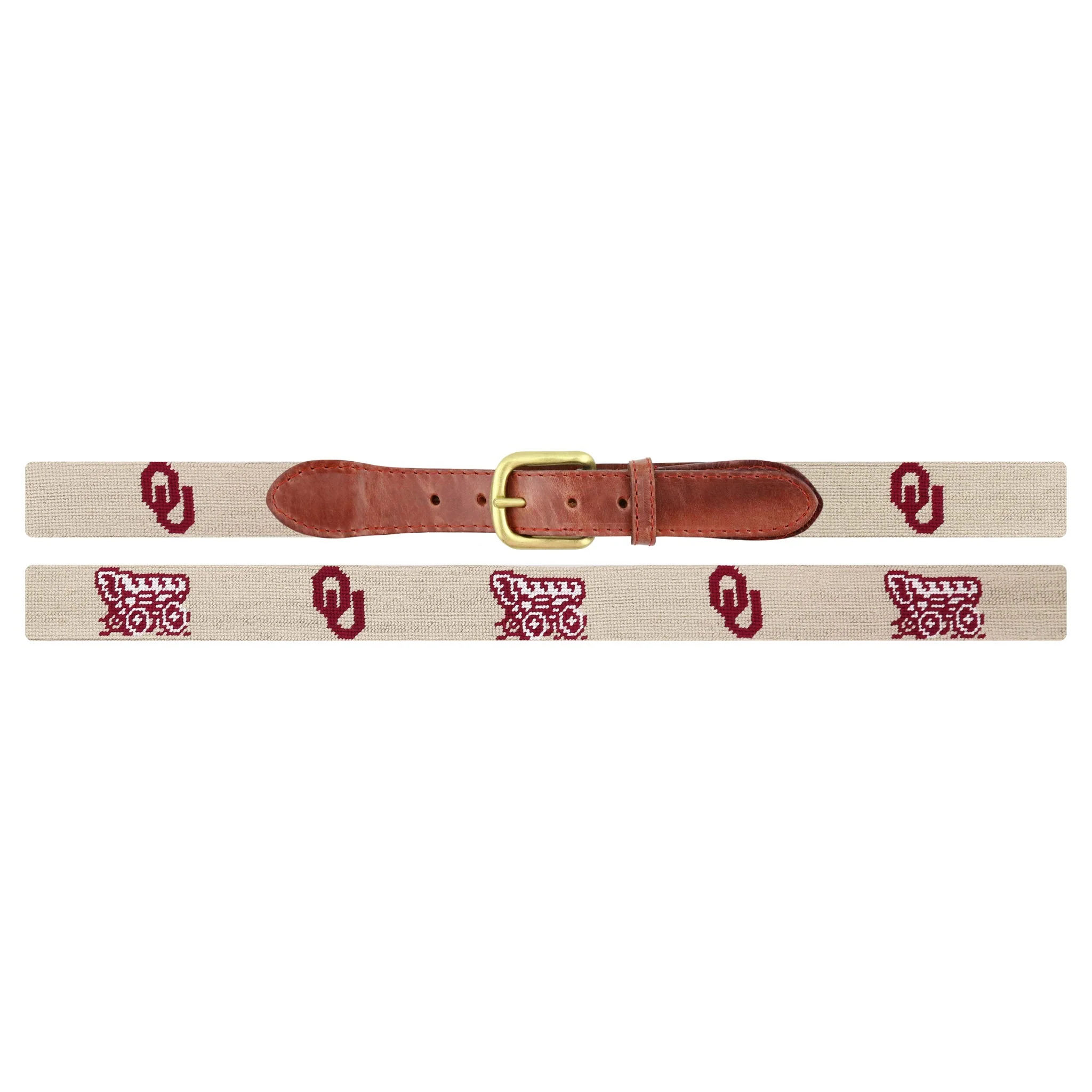Oklahoma OU-Wagon Belt (Light Khaki) - Image 2