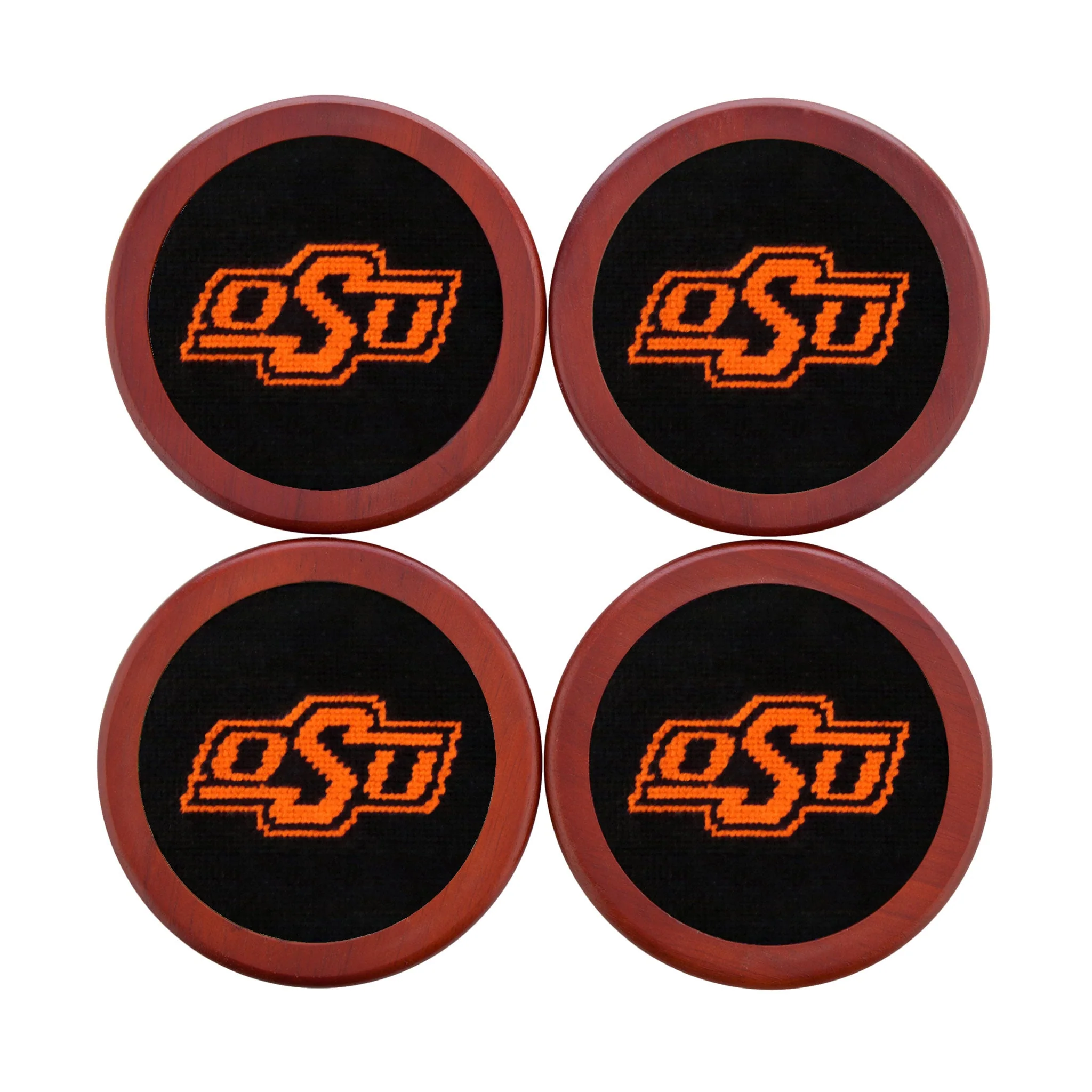 Oklahoma State Coasters (Black)