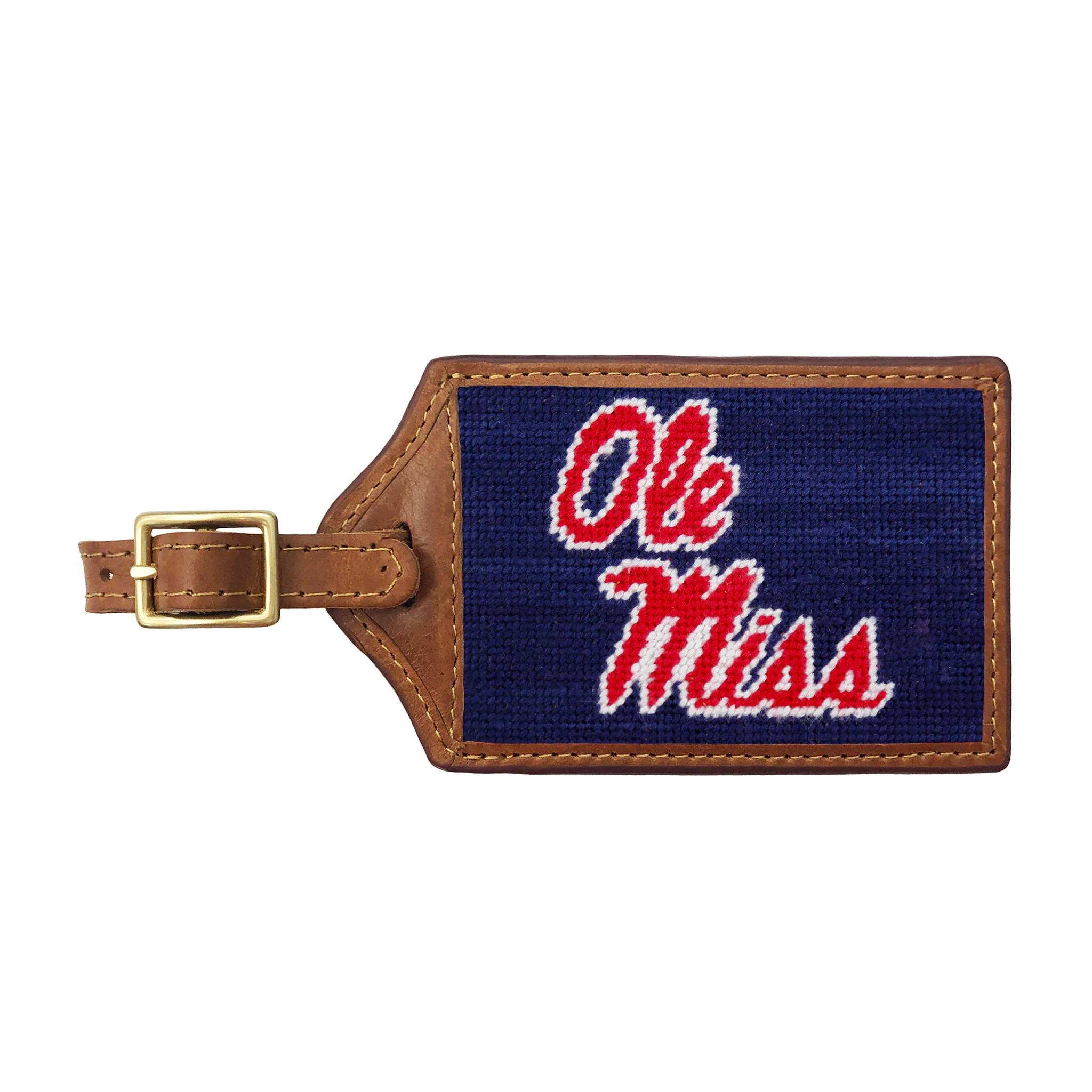 Mississippi Luggage Tag (Dark Navy)