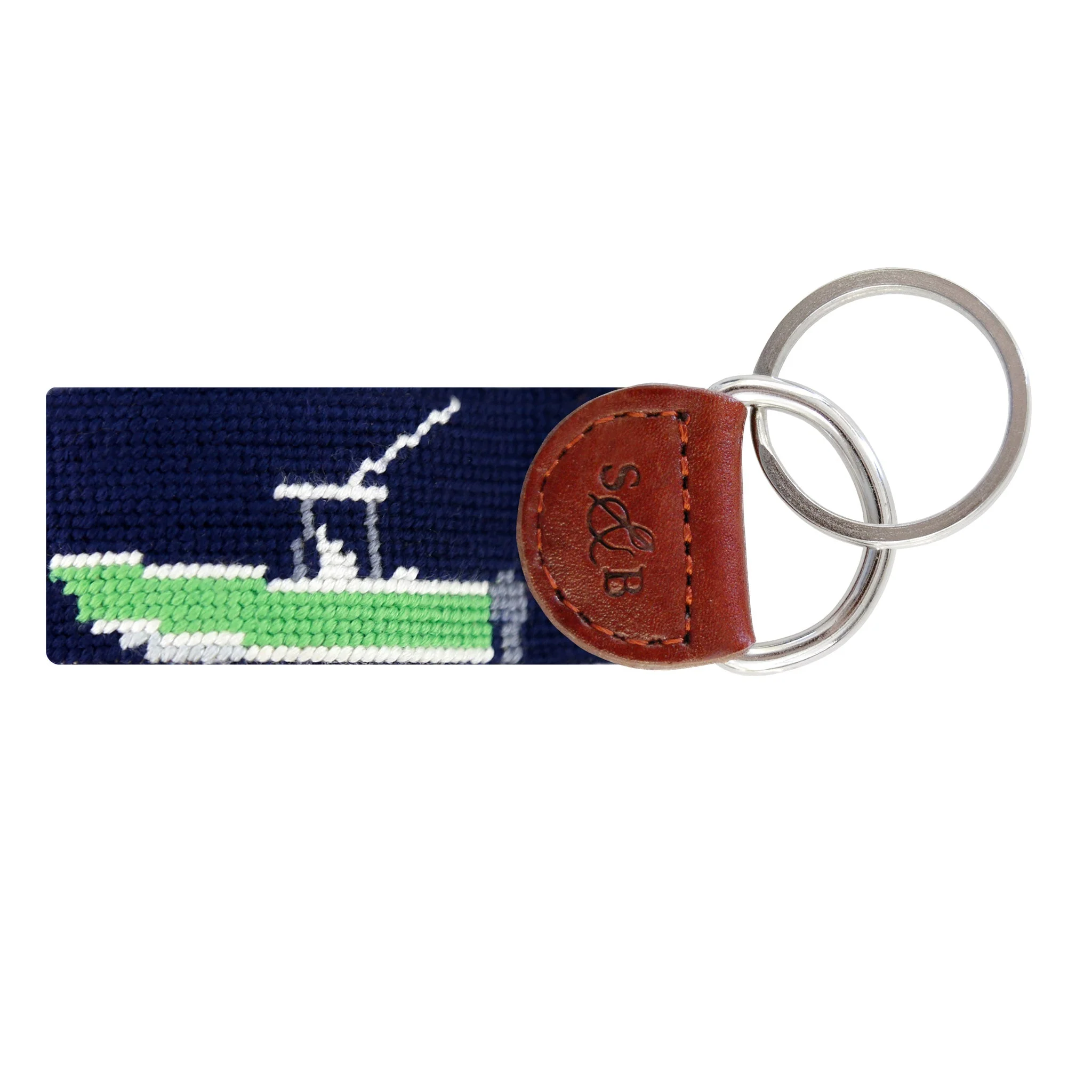 Power Boat Key Fob (Dark Navy) - Image 2