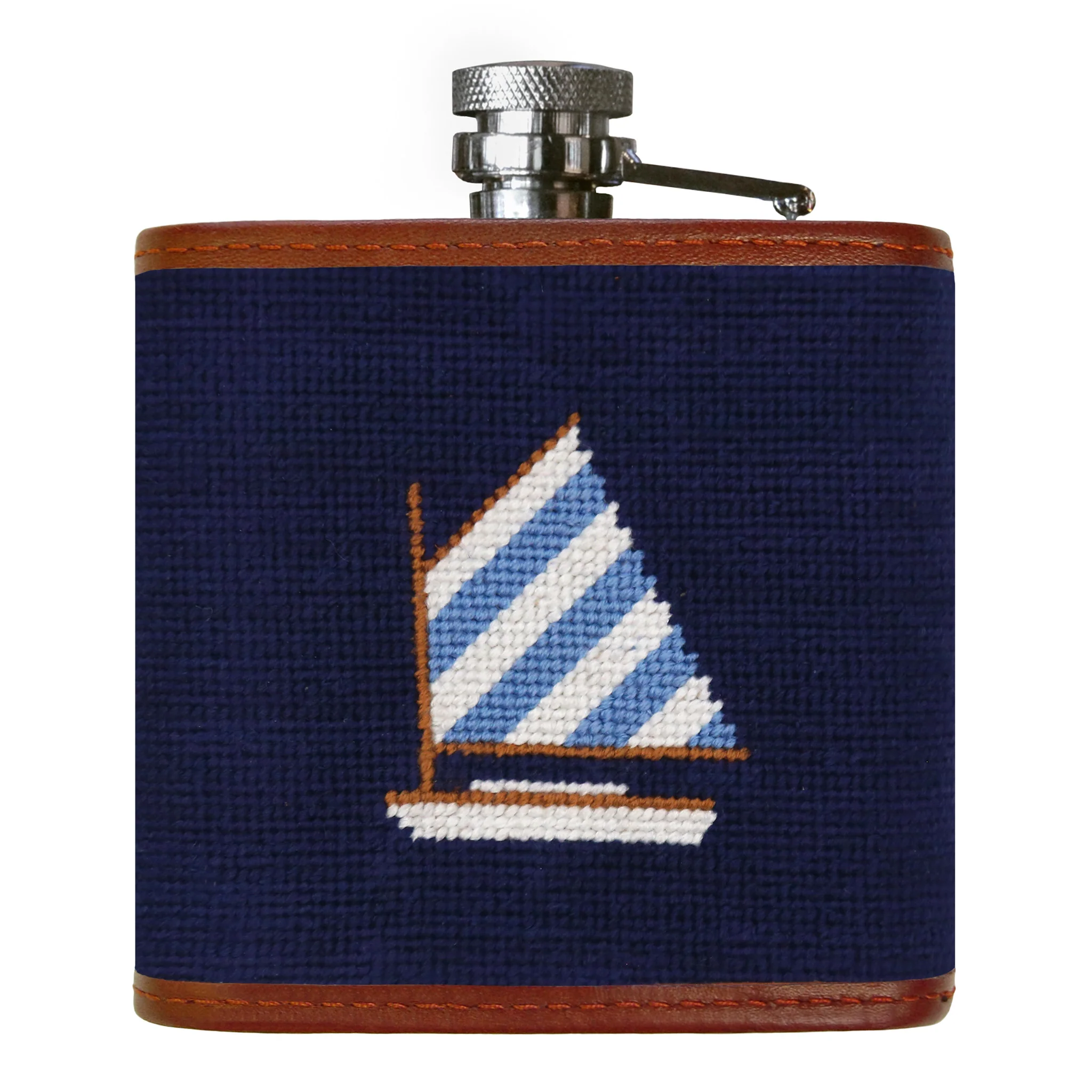 Rainbow Fleet Flask (Dark Navy) - Image 2