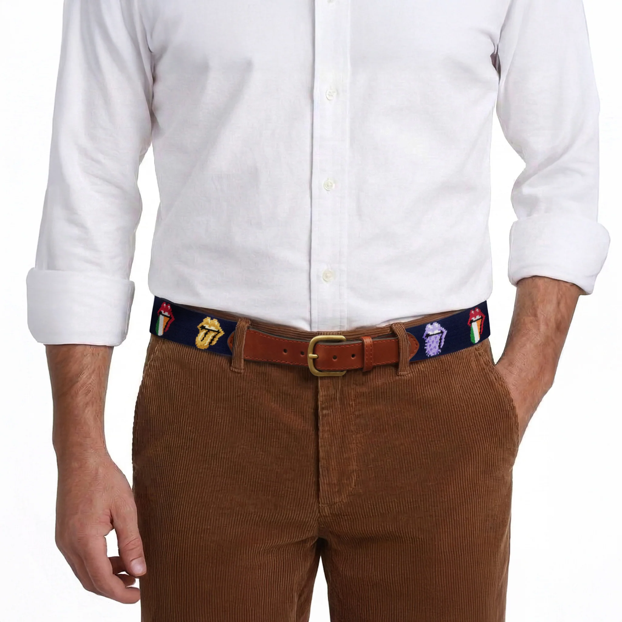 Rolling Stones Multi Licks Belt (Dark Navy) - Image 8