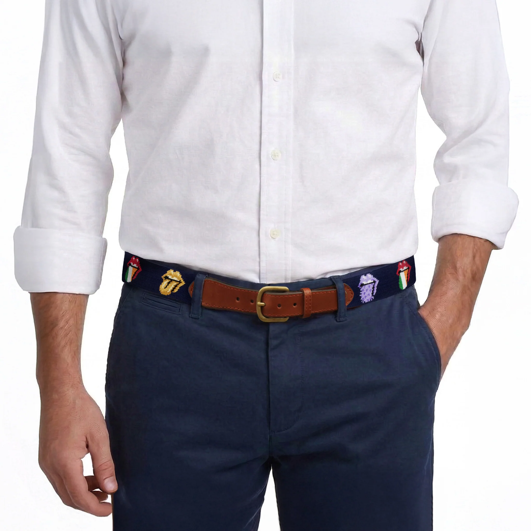 Rolling Stones Multi Licks Belt (Dark Navy) - Image 9