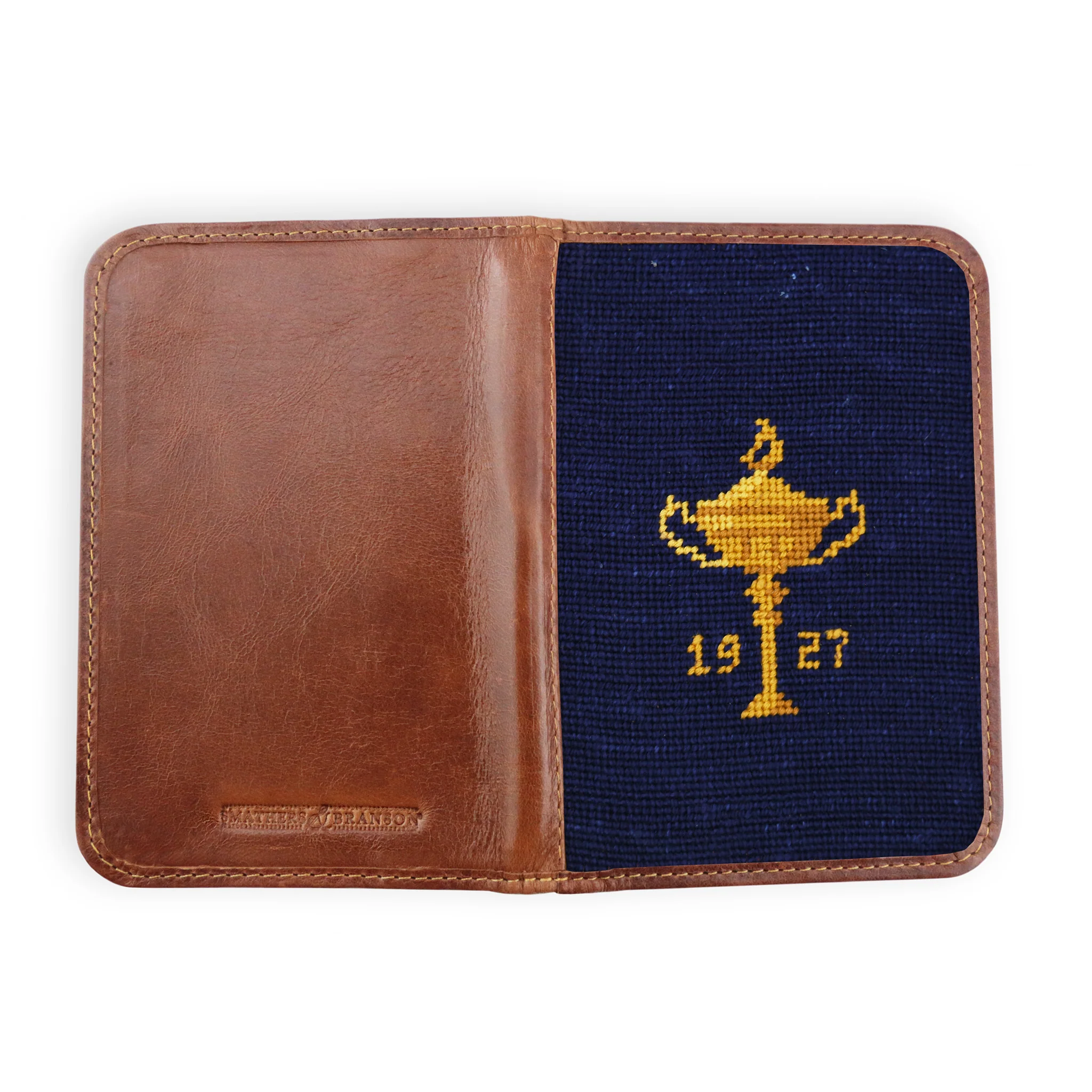 Ryder Cup 1927 Trophy Golf Scorecard Holder (Dark Navy) - Image 2