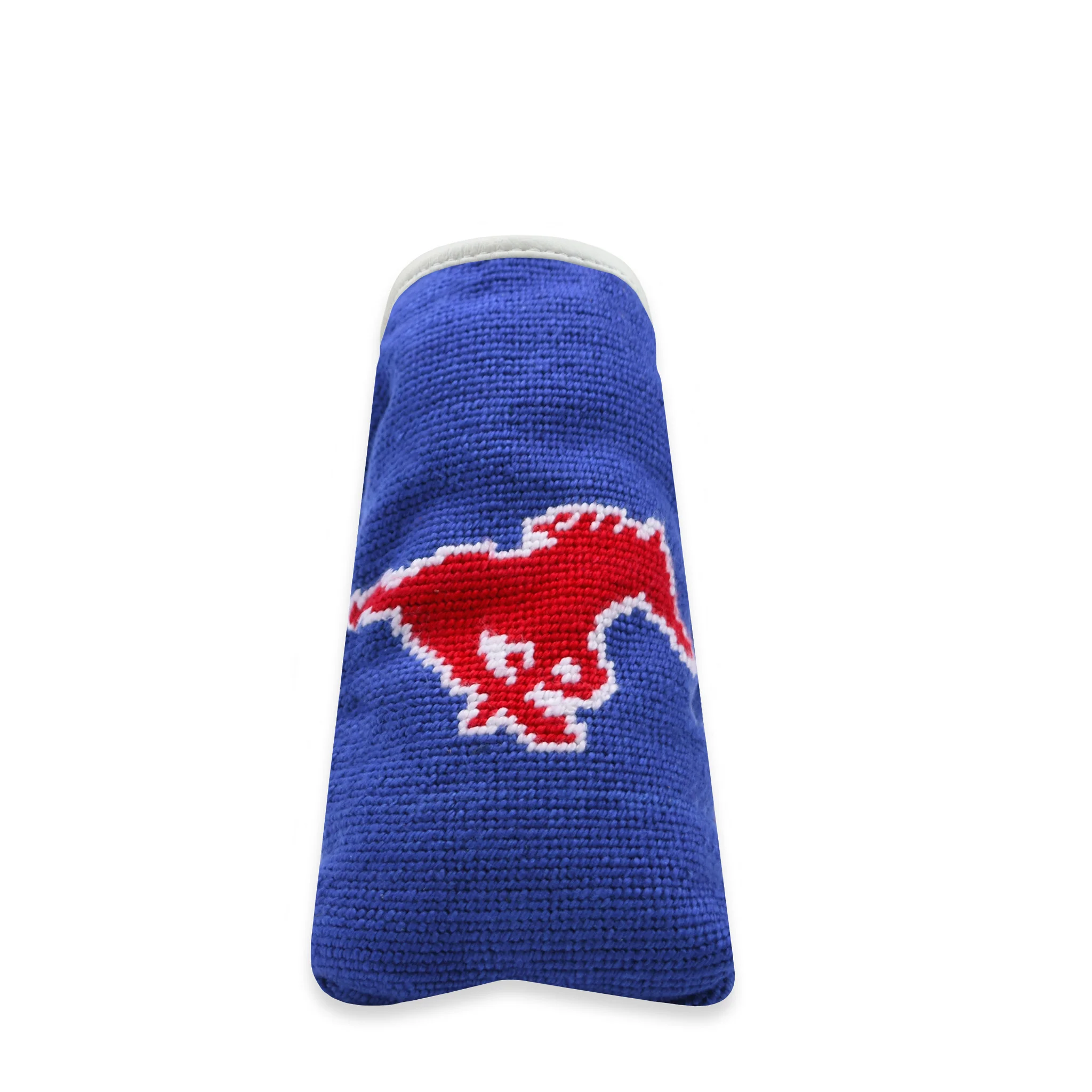 SMU Putter Headcover (Royal - White-Red Multi Stripes) - Image 2