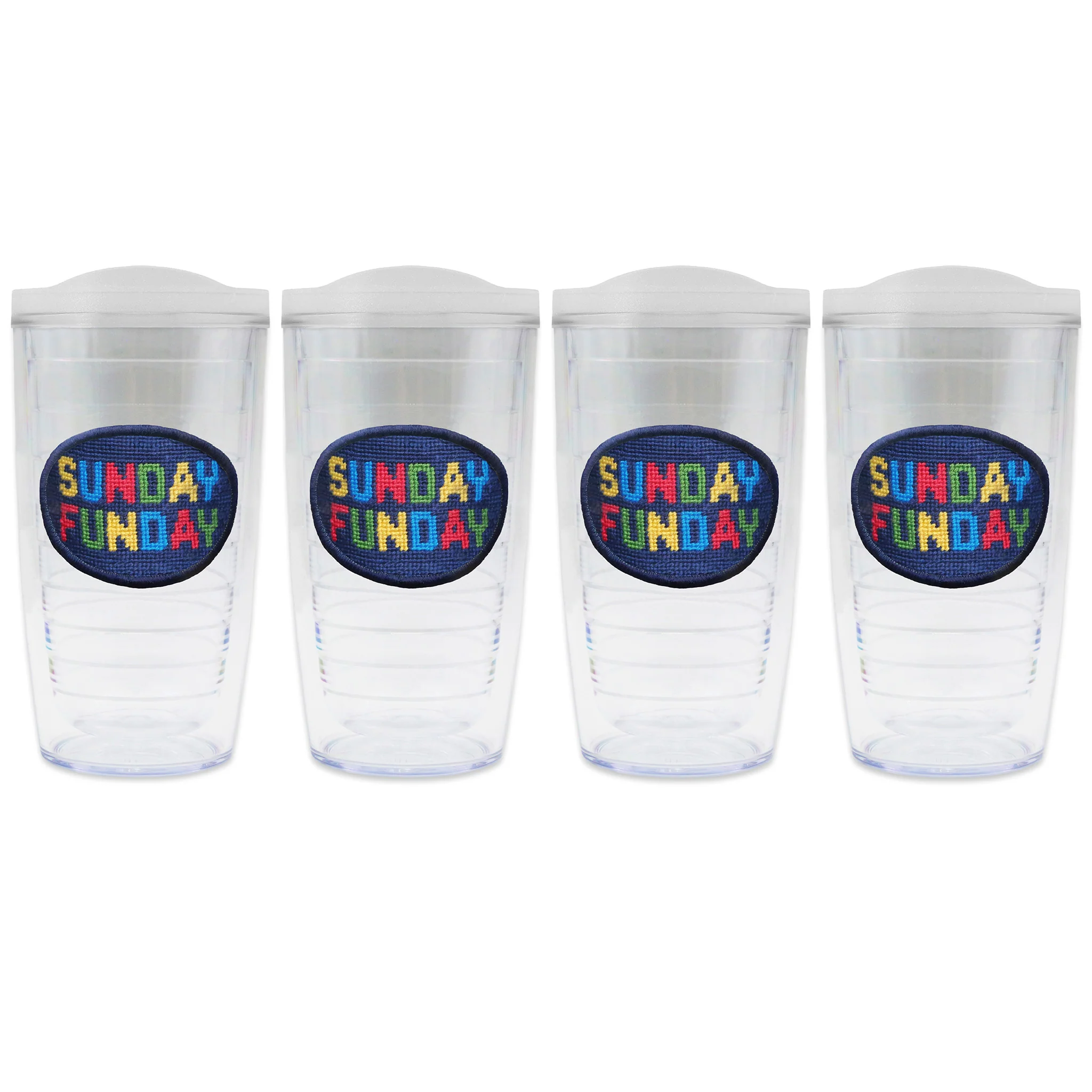 Sunday Funday Tumbler Set with Lids
