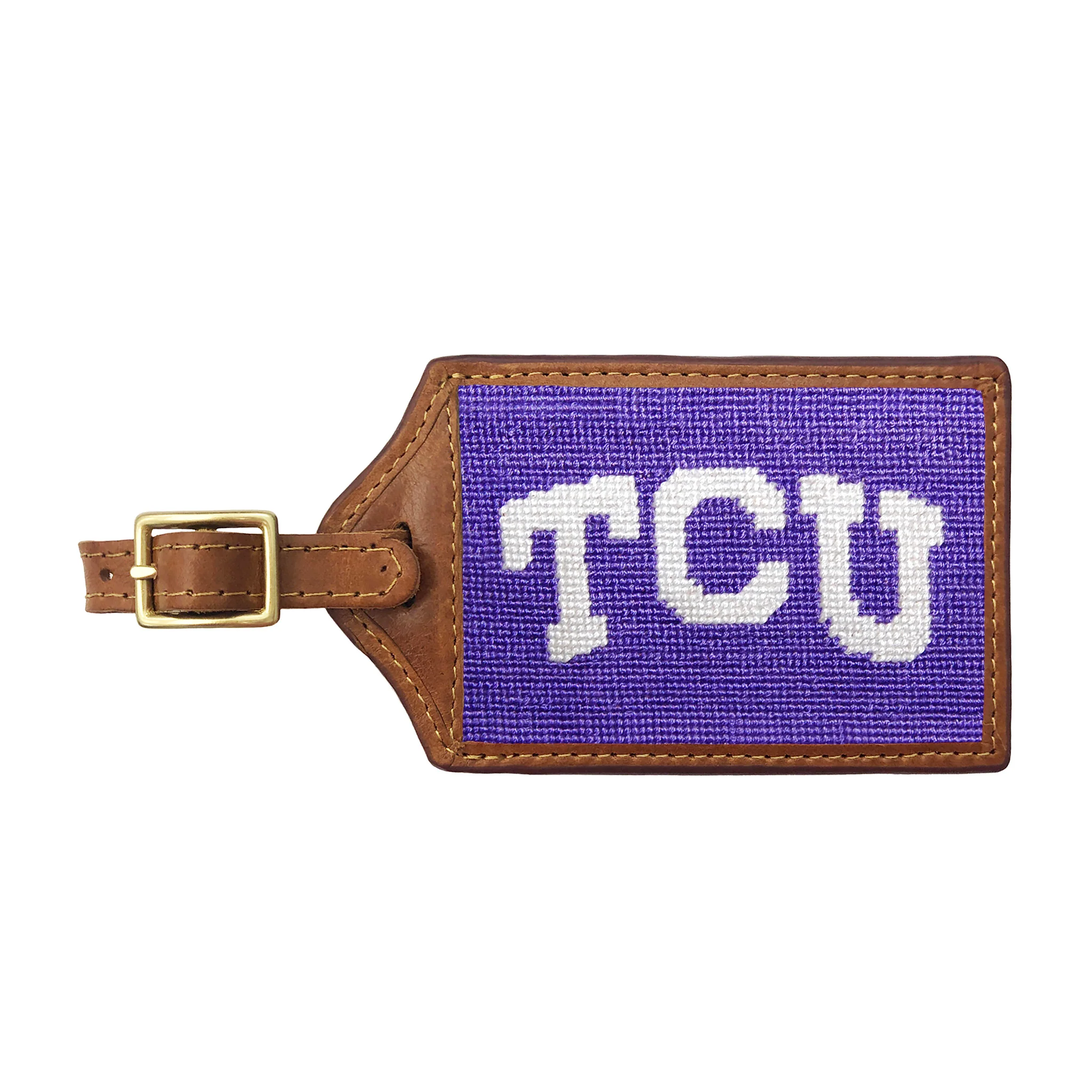 TCU Luggage Tag (Purple)