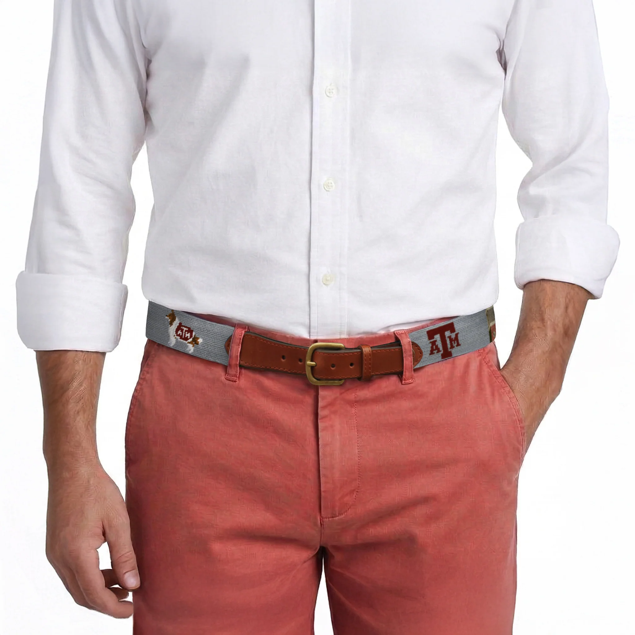 Texas A&M Life Belt (Grey) - Image 7