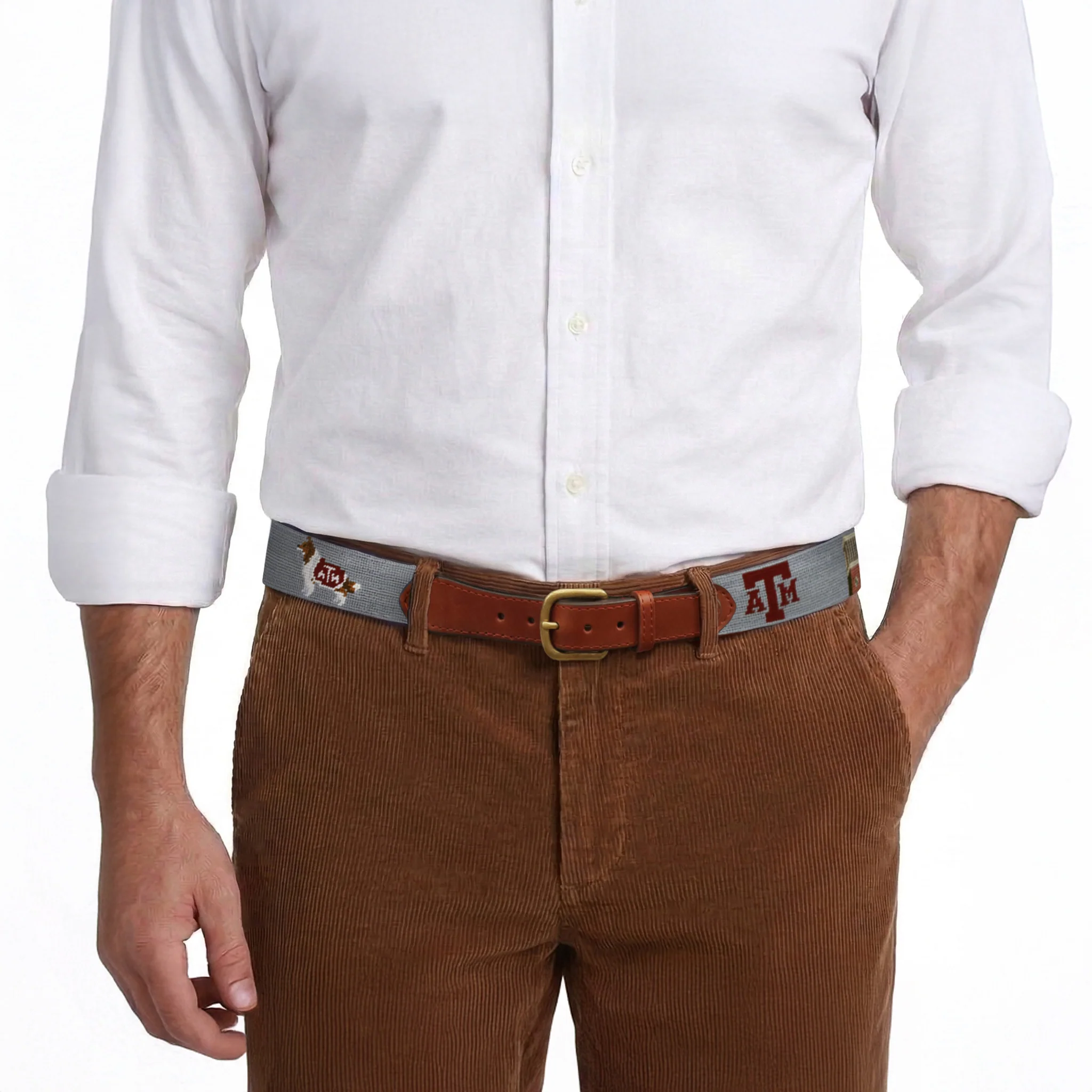 Texas A&M Life Belt (Grey) - Image 8