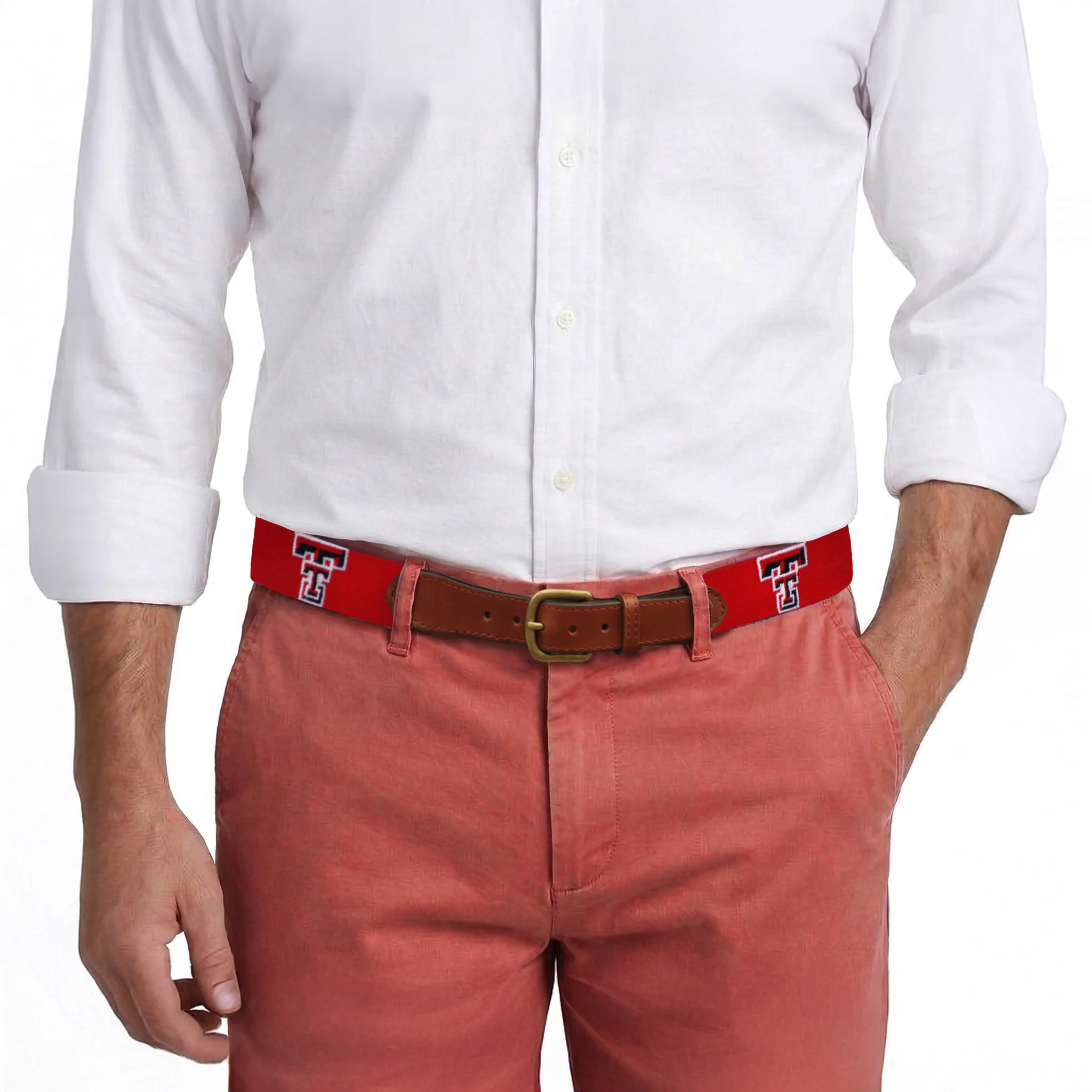 Texas Tech Belt (Red) - Image 6