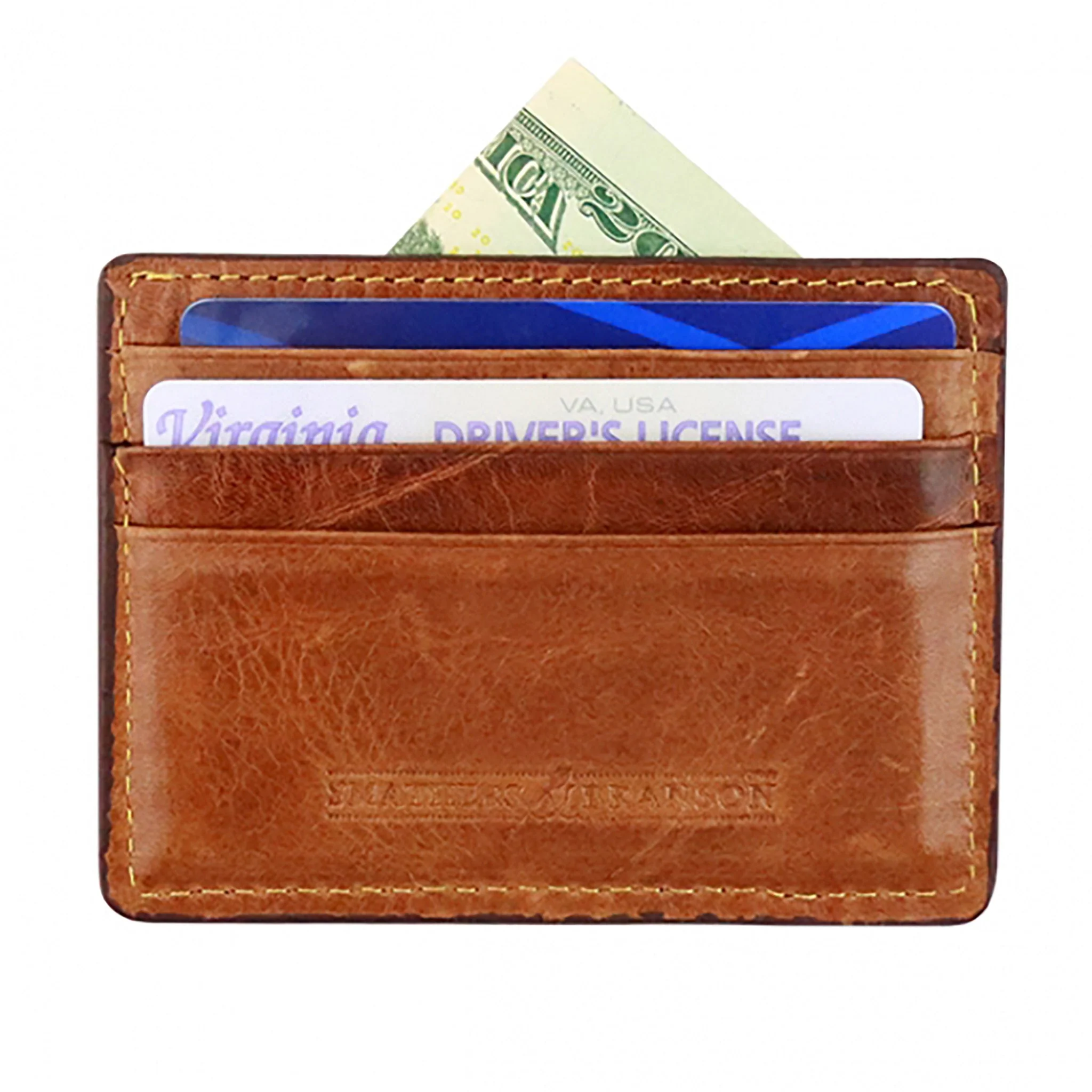 Trout Card Wallet (Dark Navy) - Image 2