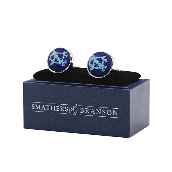UNC Cufflinks (Dark Navy) - Image 2