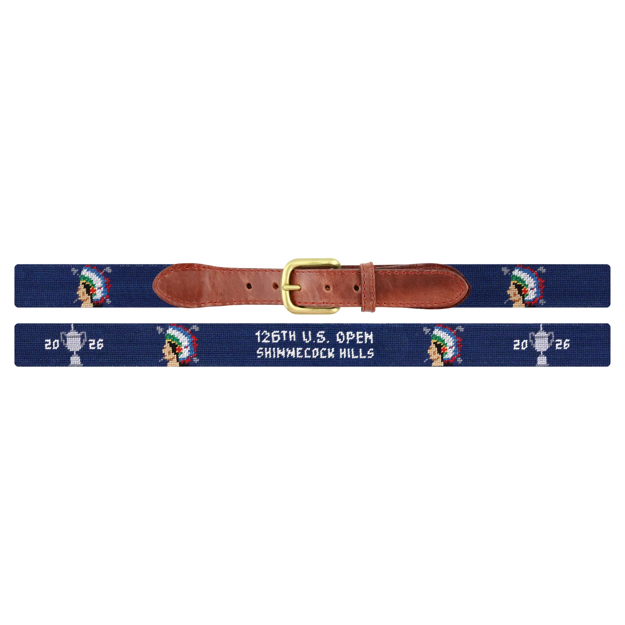 USGA 126th US Open Shinnecock Hills Belt (Classic Navy) - Image 2