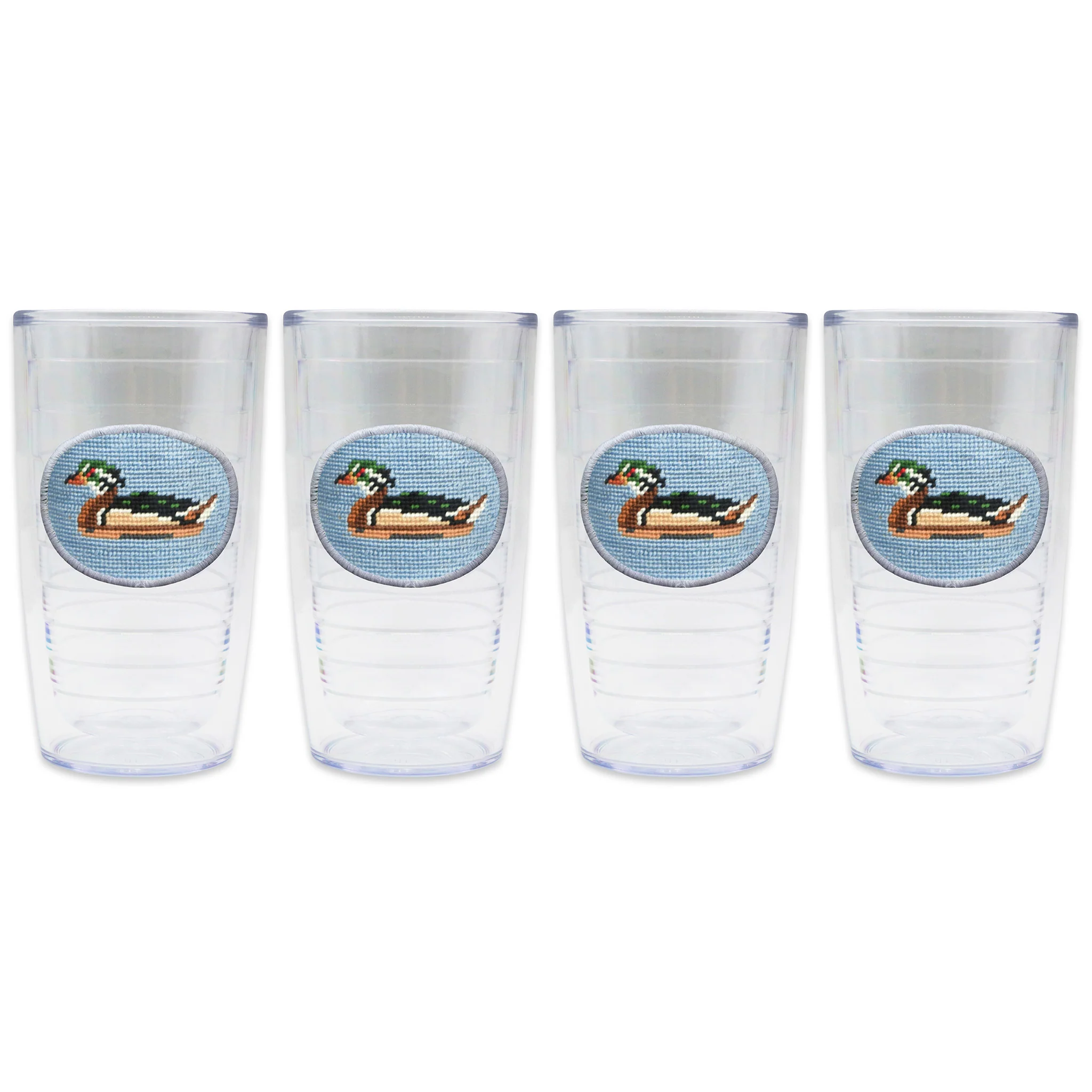 Wood Duck Decoy Tumbler (Antique Blue) - Image 2