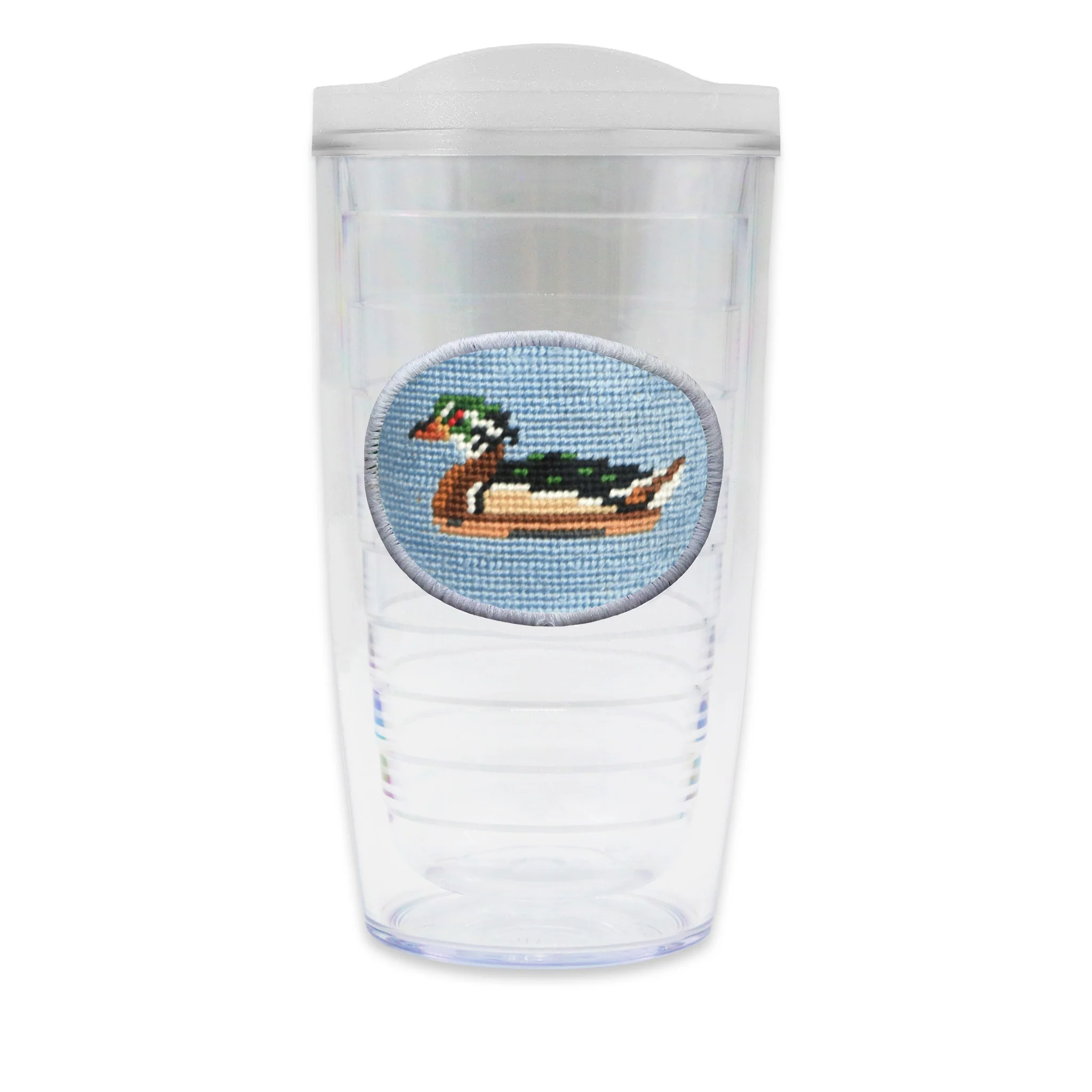 Wood Duck Decoy Tumbler with Lid